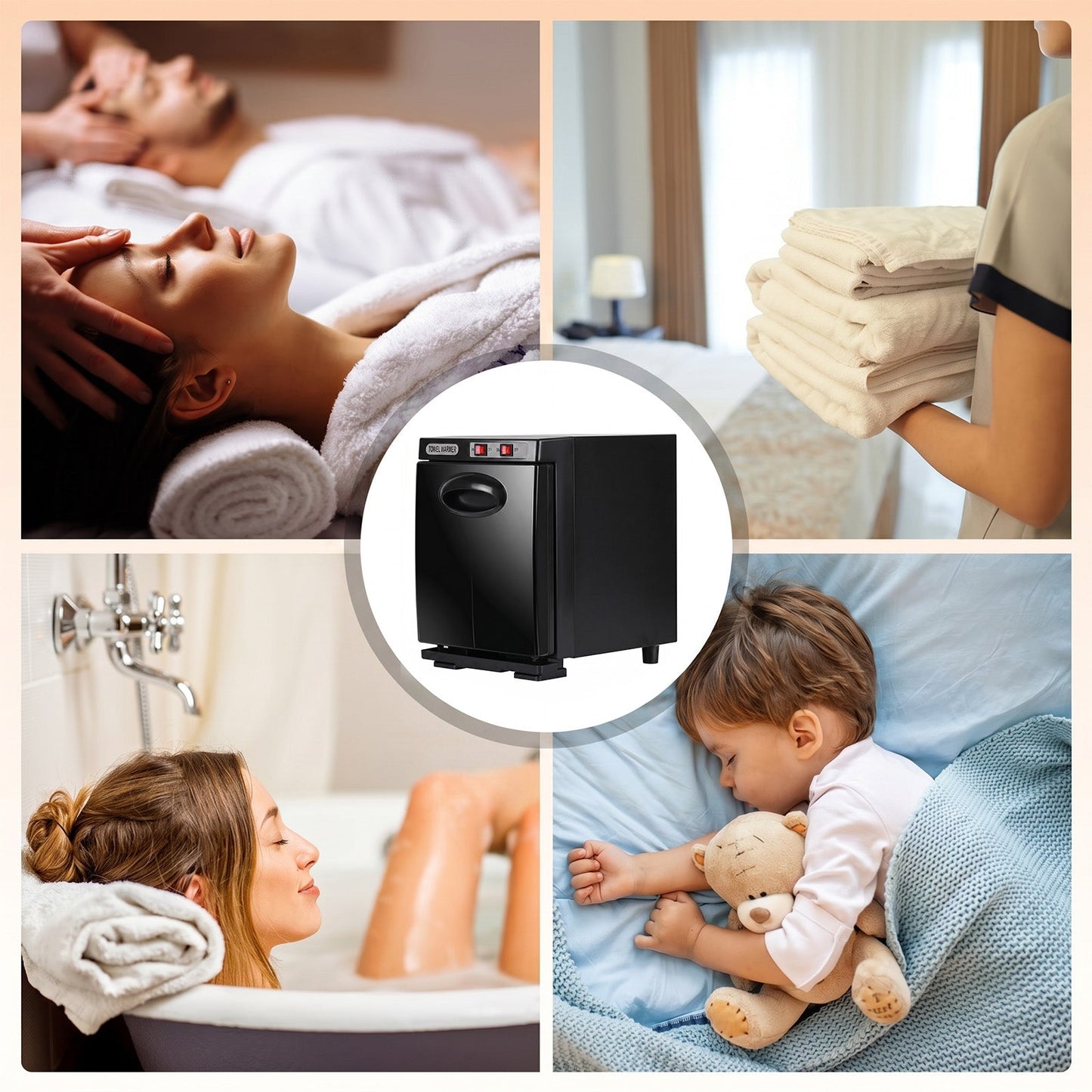 Advwin 8L Hot Towel Warmer Cabinet Fast Heating