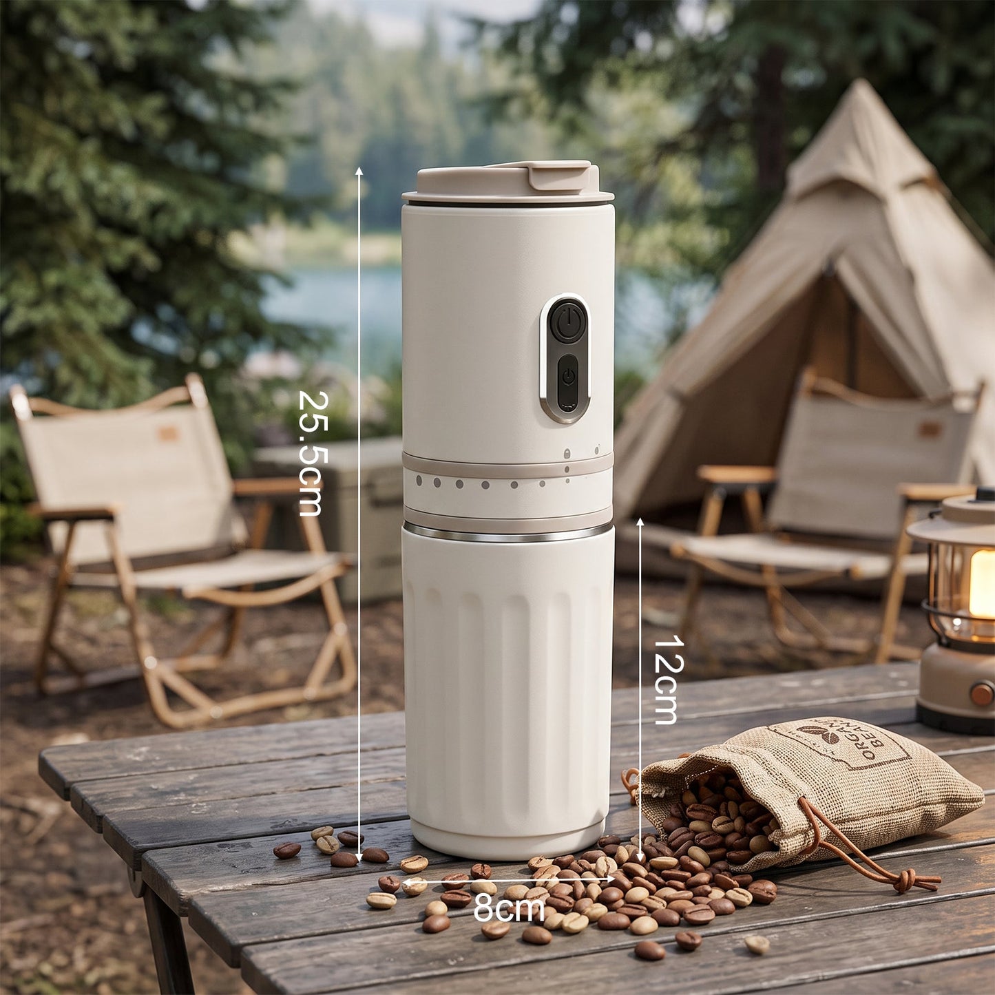 Advwin Portable Coffee Grinder & Drip Coffee Maker