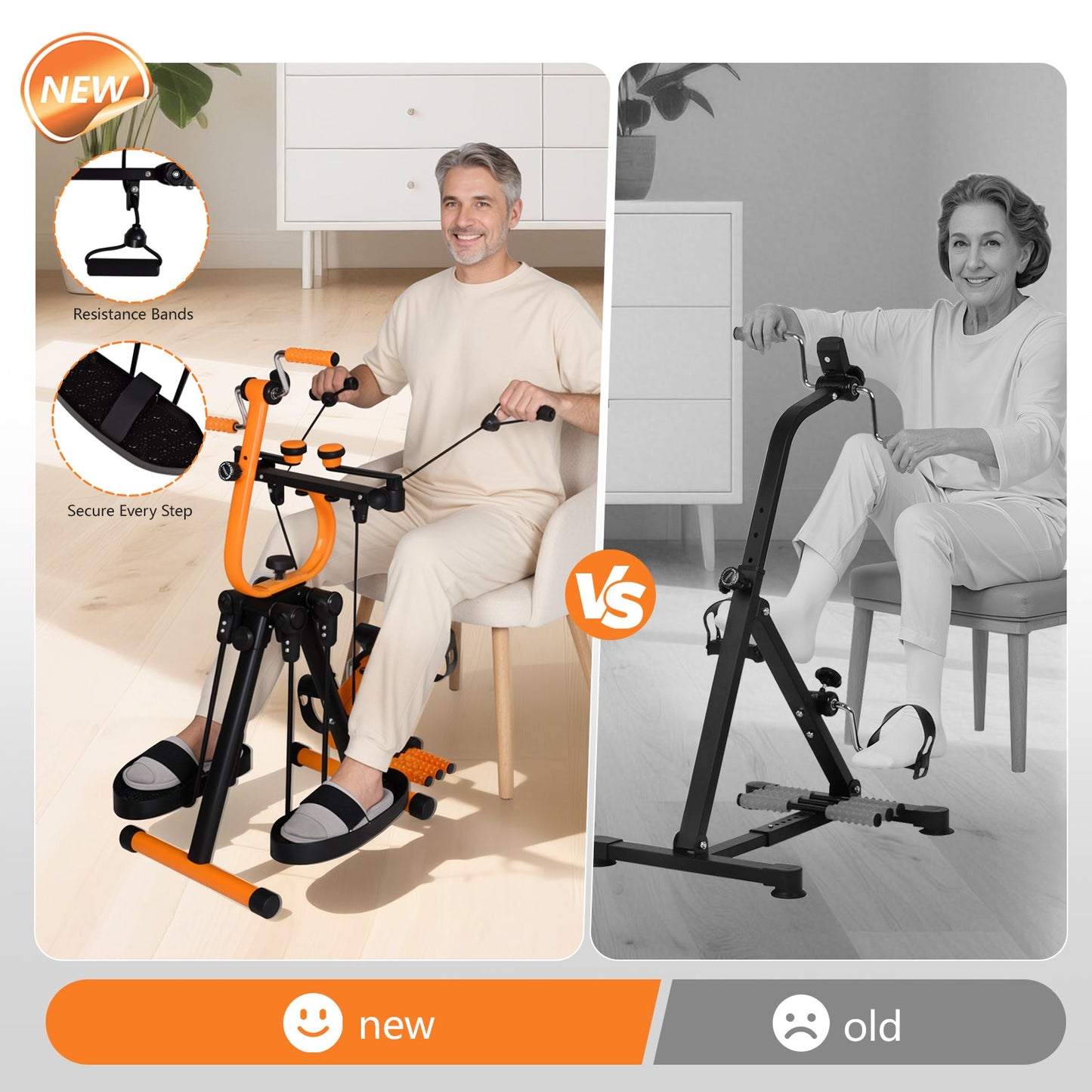Advwin Air Walker with Adjustable Handles