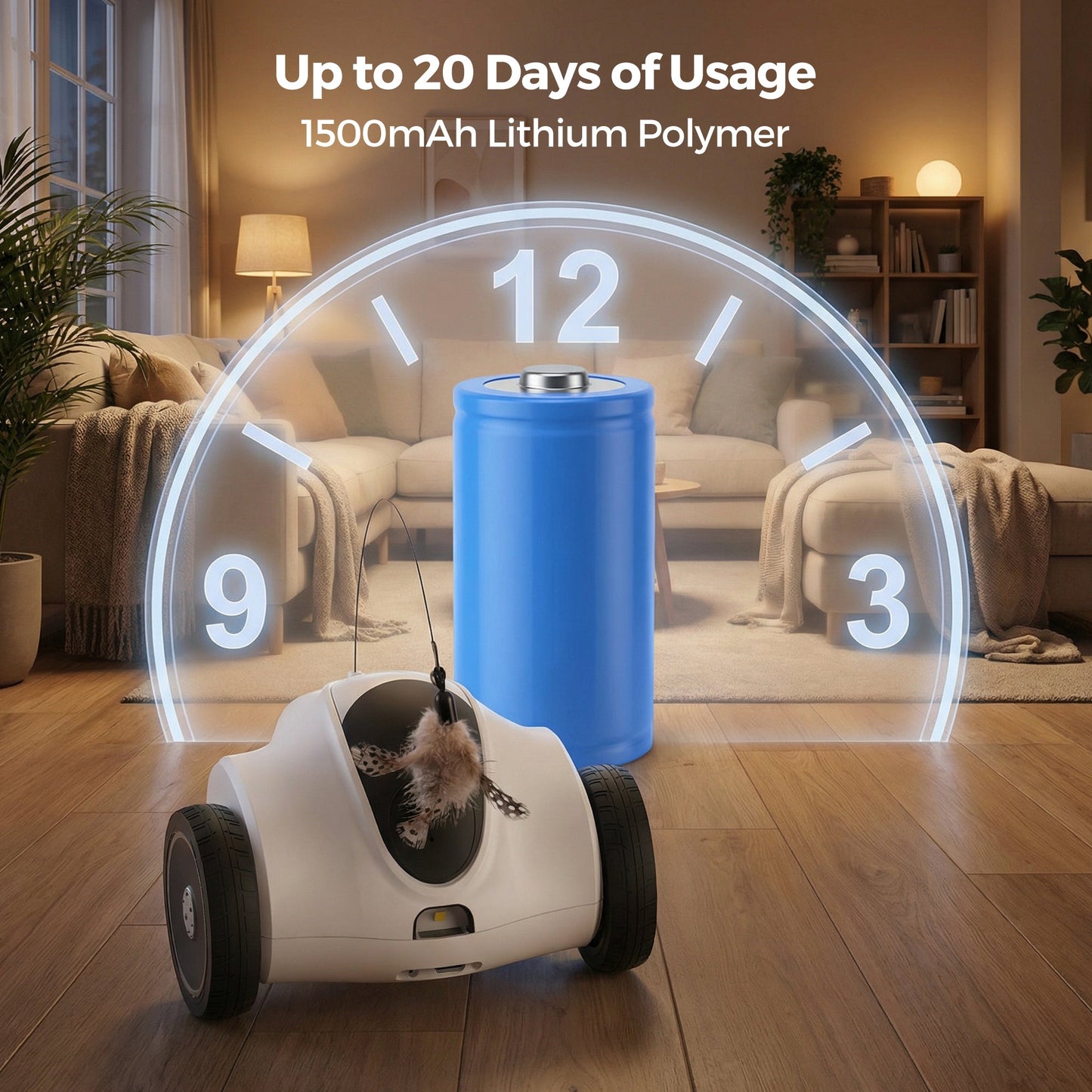 Advwin Smart Funny Pet Companion Robot Camera App Control