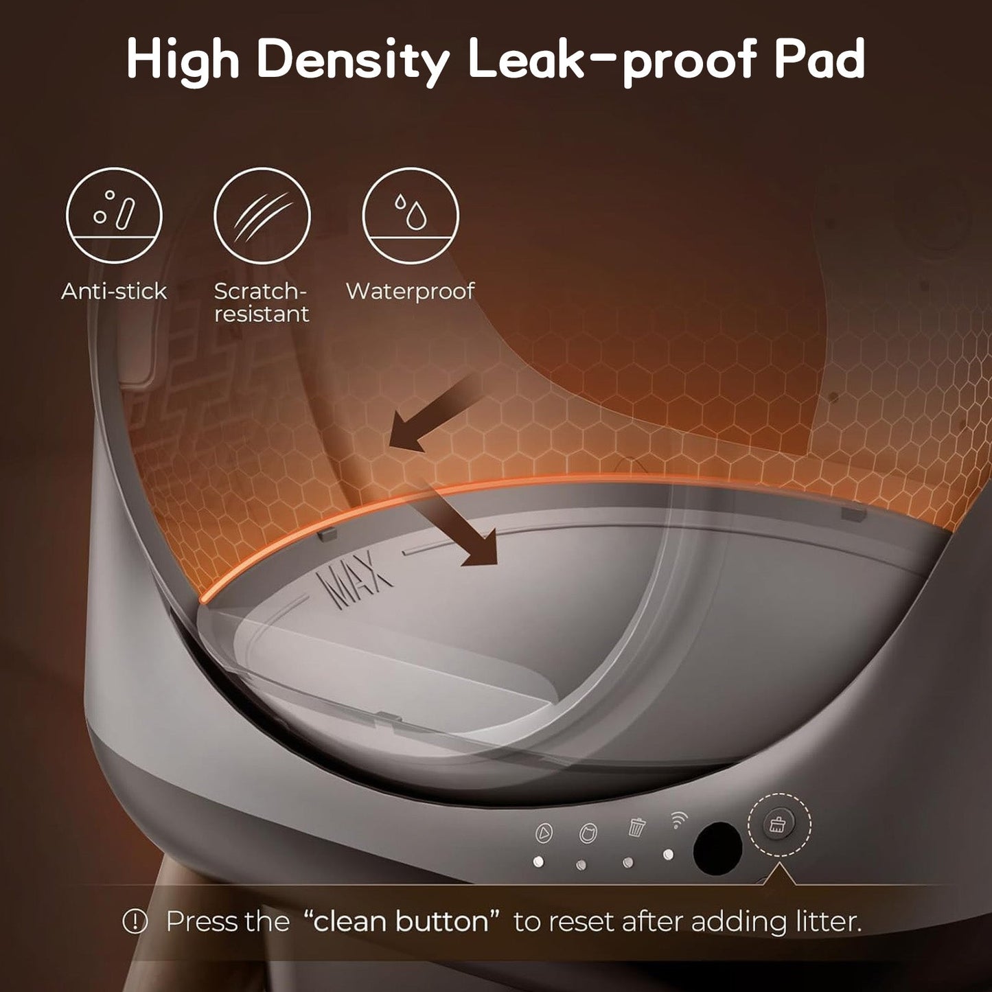 Advwin Self Cleaning Automatic Cat Litter Box