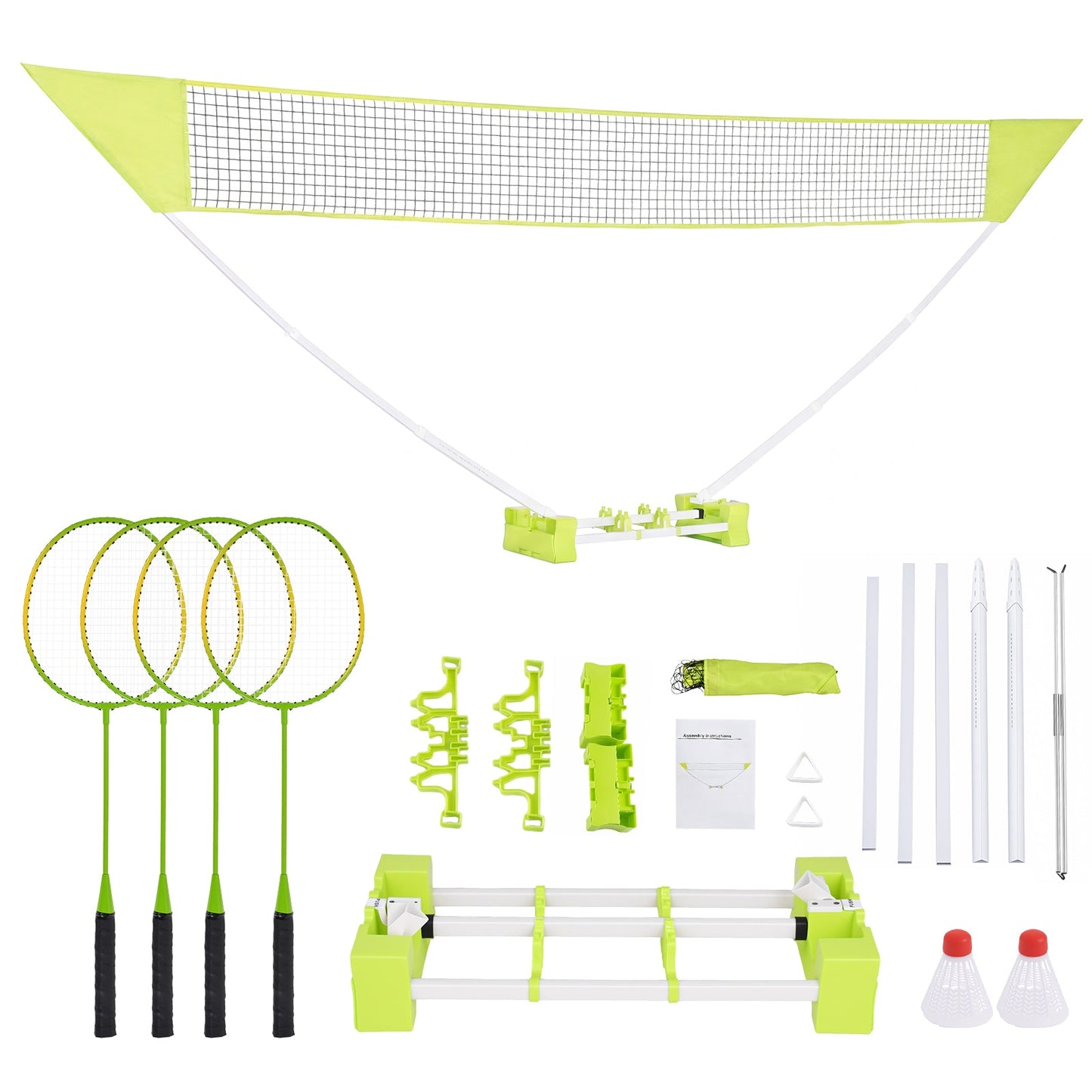 Advwin 4.6m All-in-One Portable Badminton Set