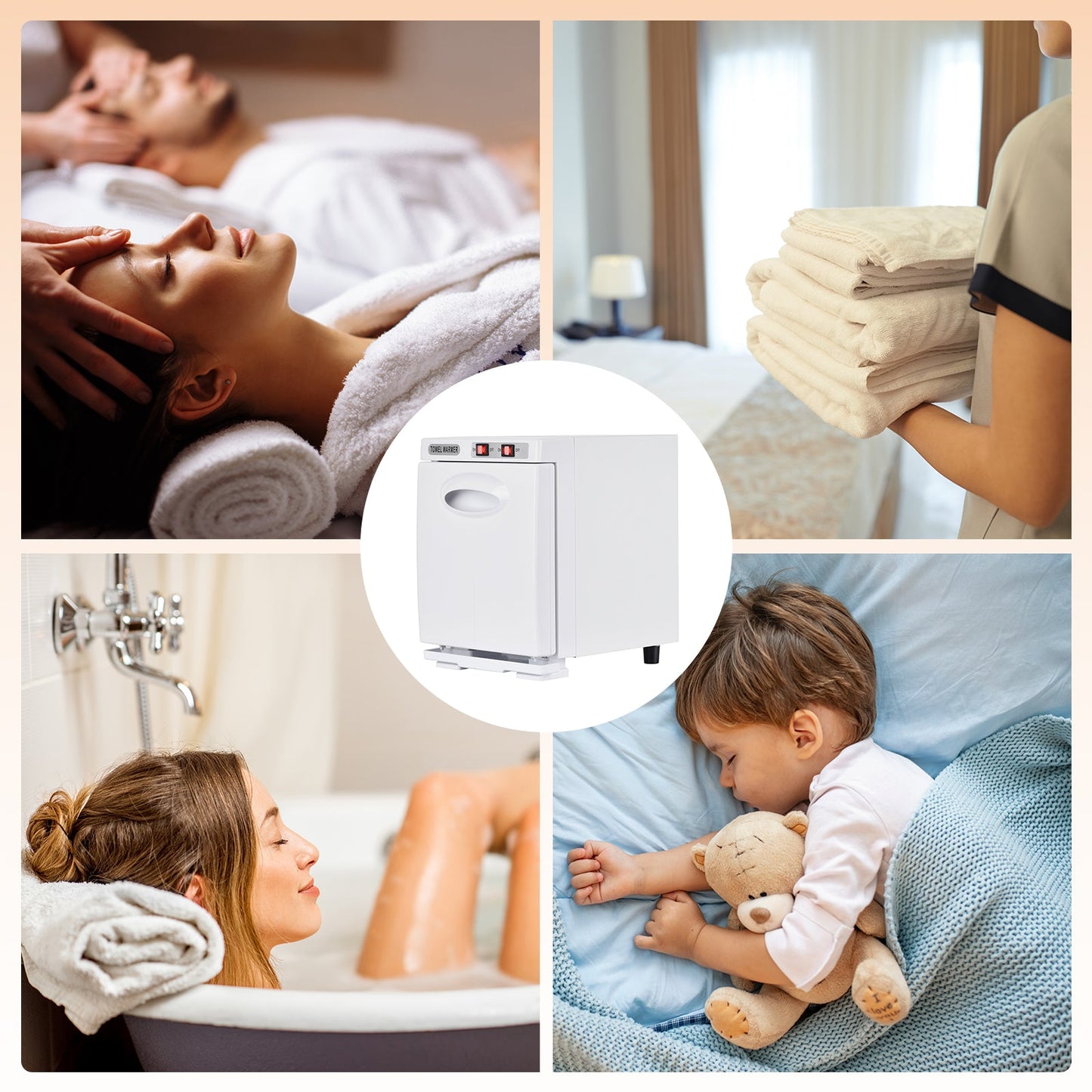 Advwin 8L Hot Towel Warmer Cabinet Fast Heating