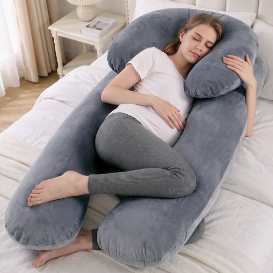 Advwin U-Shaped Pregnancy Pillow & C-Shaped Support Pillow