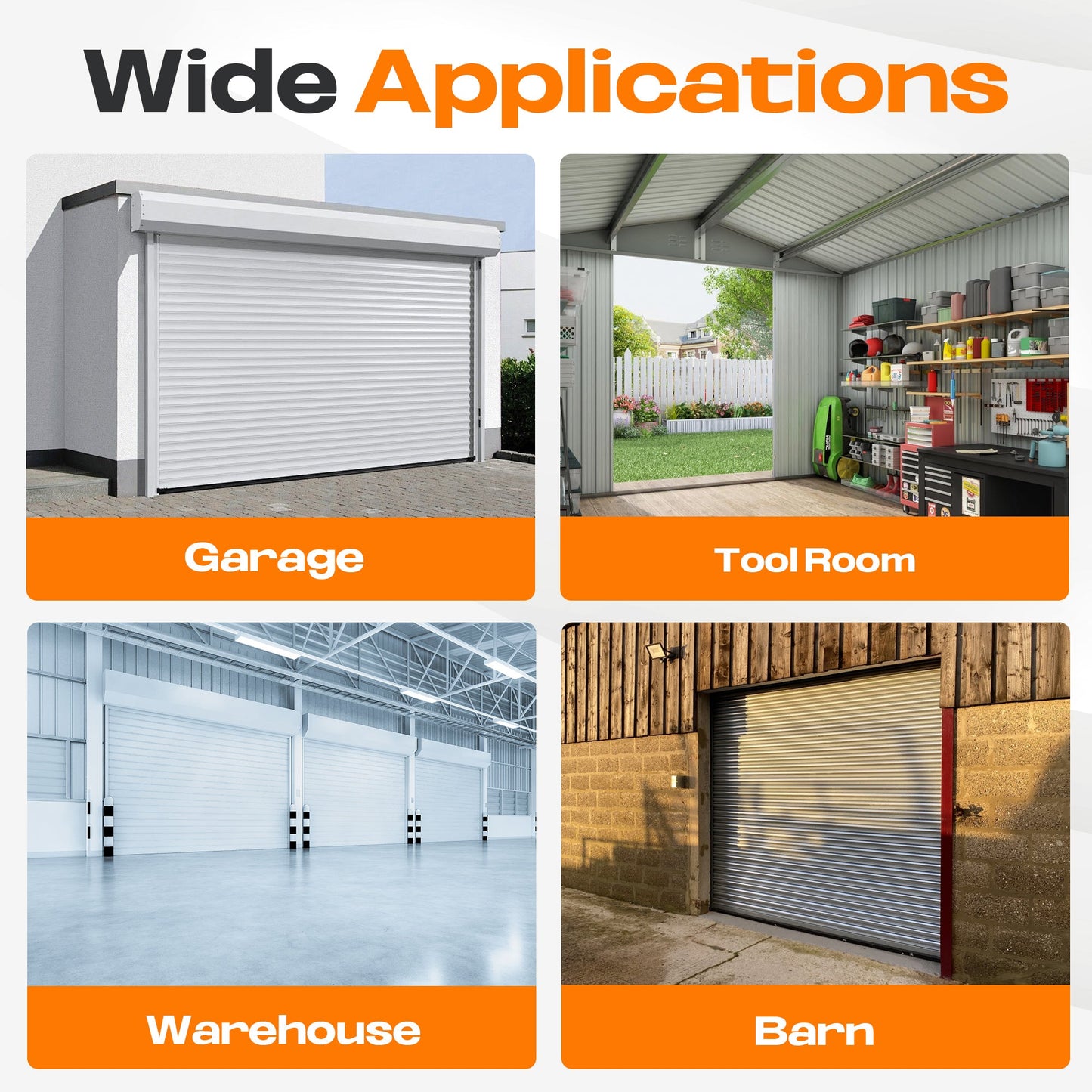 Advwin Garage Door Opener 800N Belt Drive DC Motor