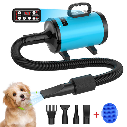 Advwin 2000W Pet Hair Dryer LCD Display