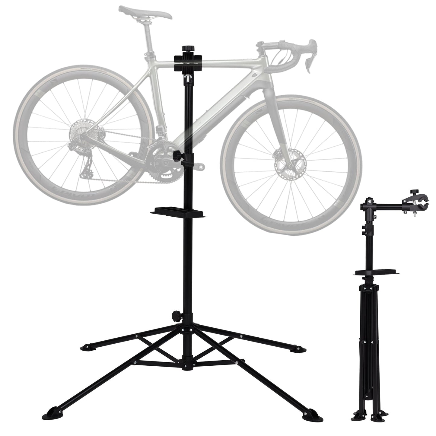 Advwin Bike Repair Stand able 4-Leg Bicycle Rack