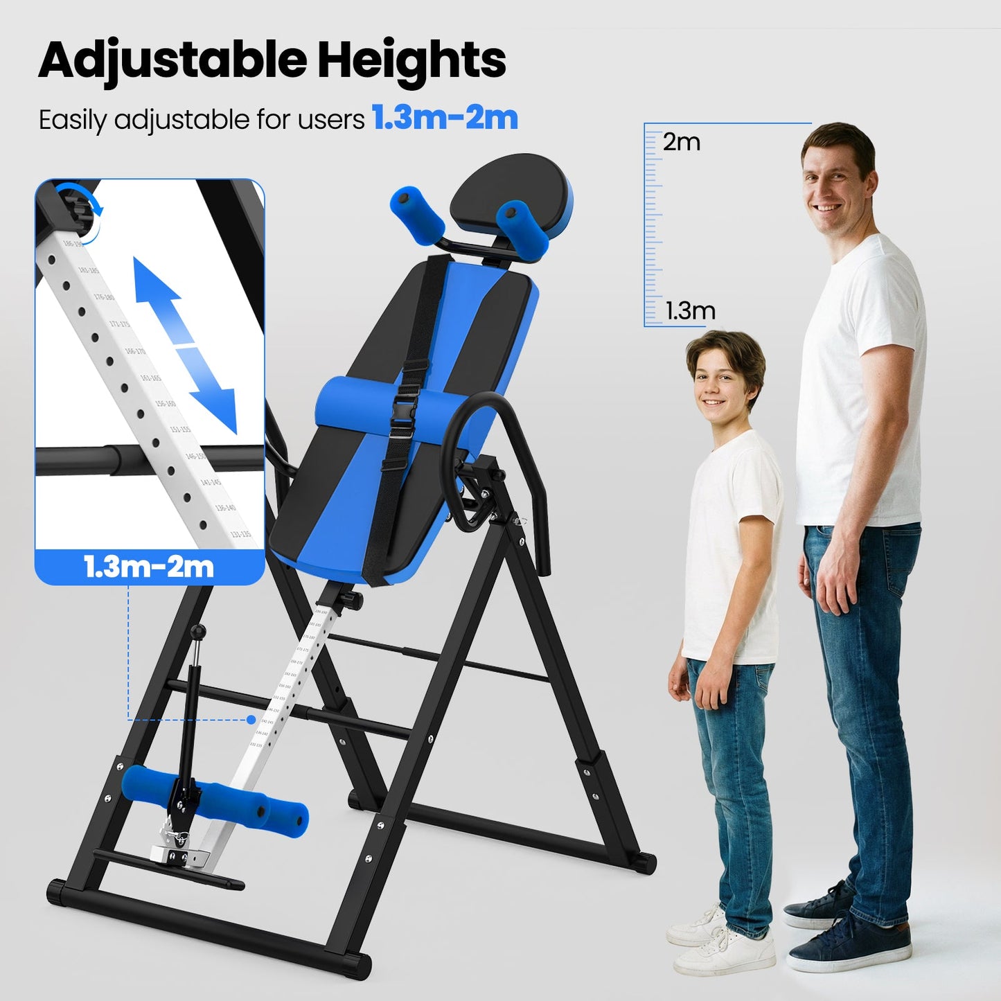 Advwin Adjustable Inversion Table Back Stretcher