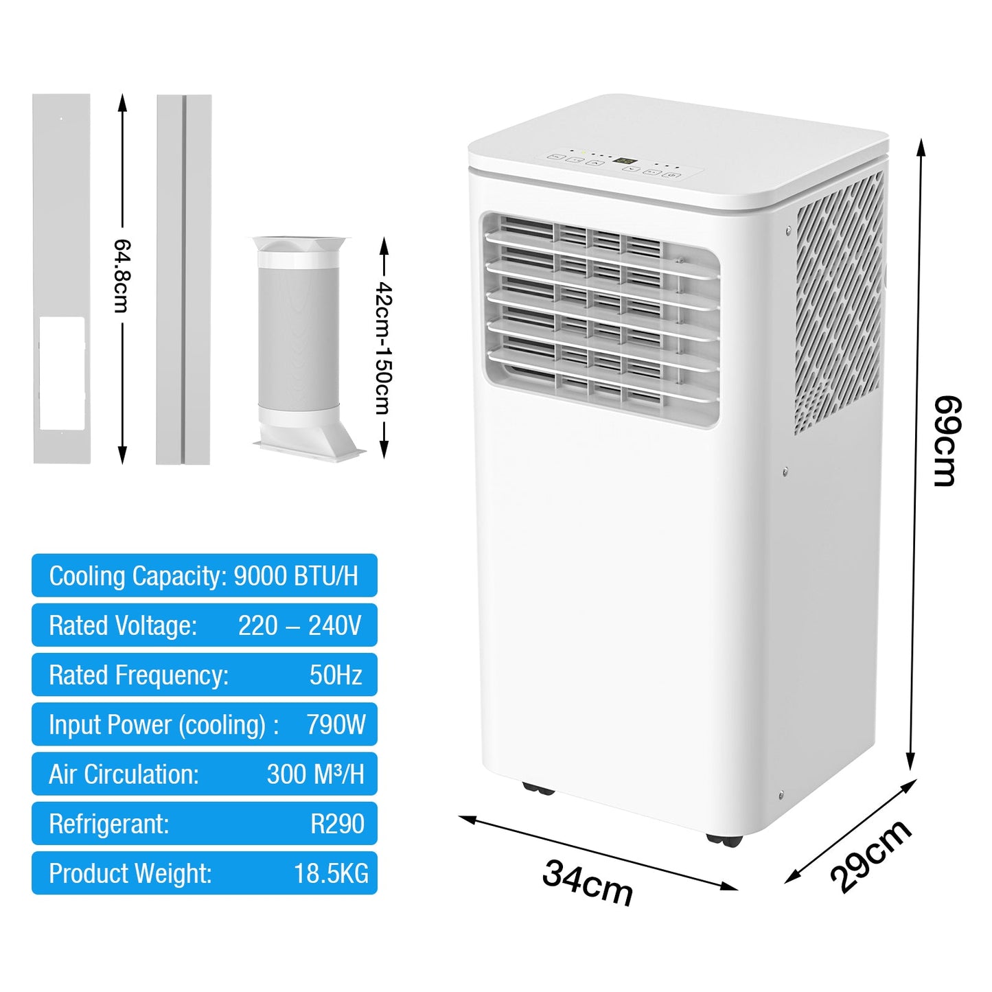 Advwin 9000BTU Portable Air Conditioner