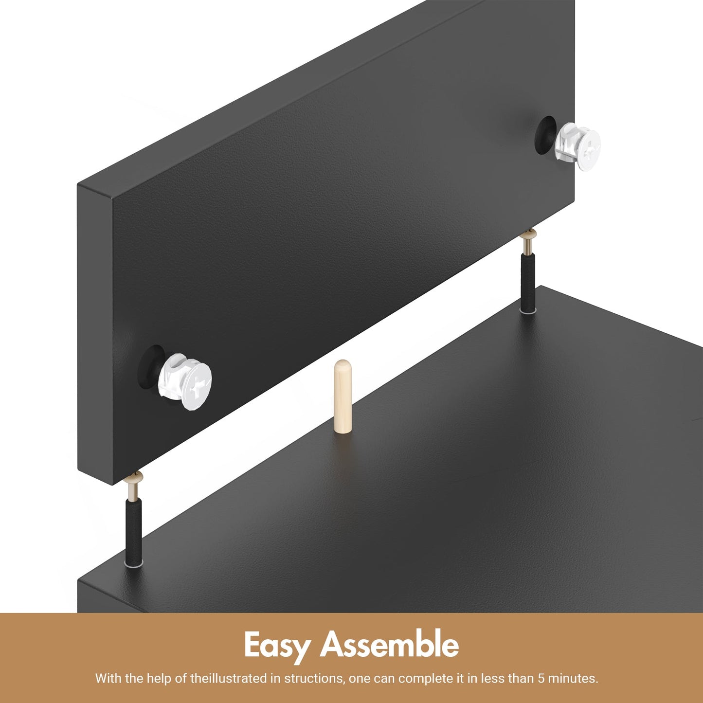 Advwin Dual Monitor Stand Riser Desk Organizer