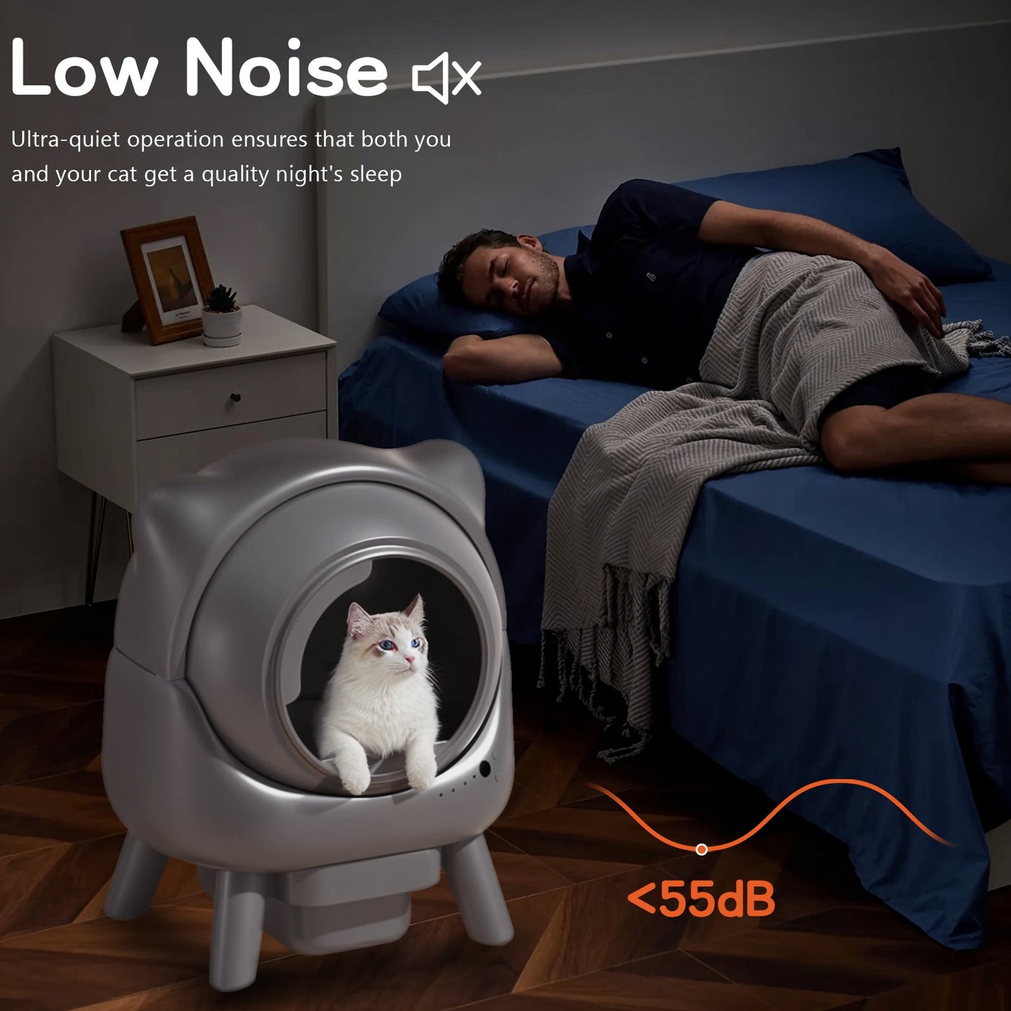 Advwin Self Cleaning Automatic Cat Litter Box