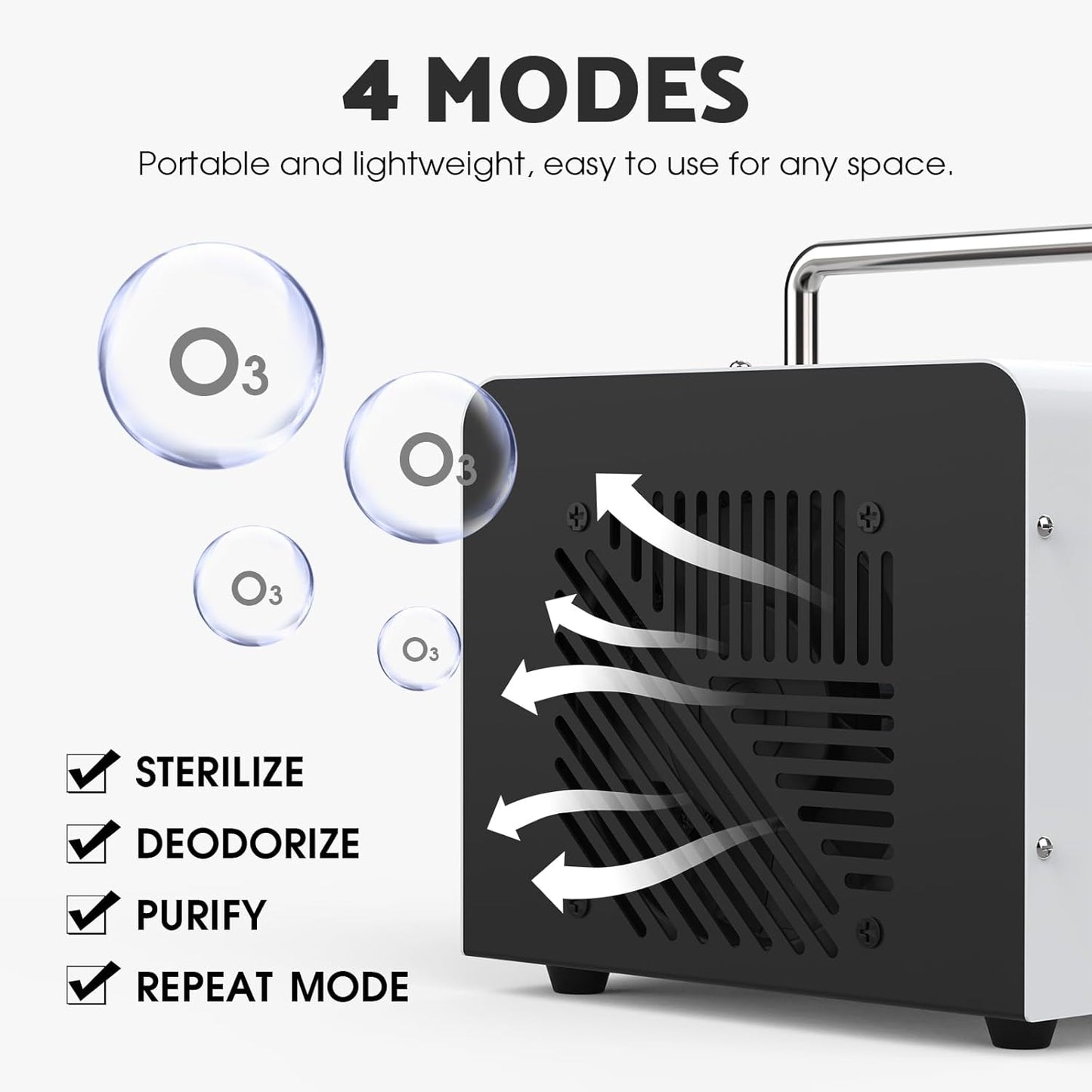 Advwin Ozone Generator 40000mg/h O3 Air Purifier