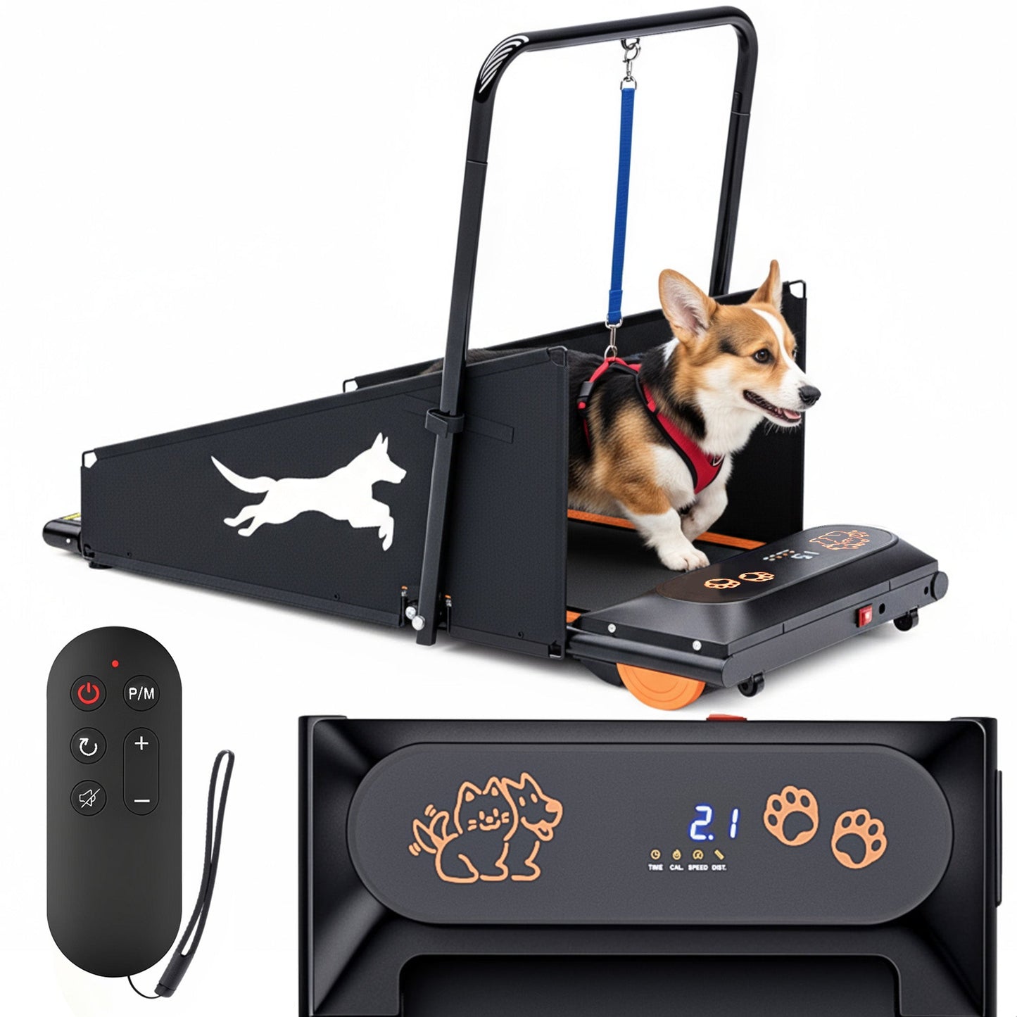 Advwin Electric Dog Treadmill for Small & Medium Dogs