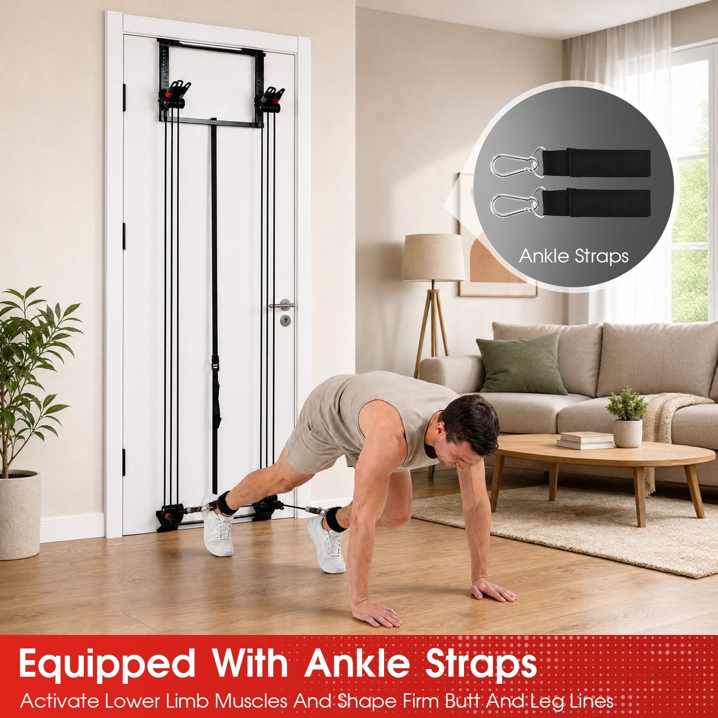 Advwin Portable Door Band Resistance Workout Equipment