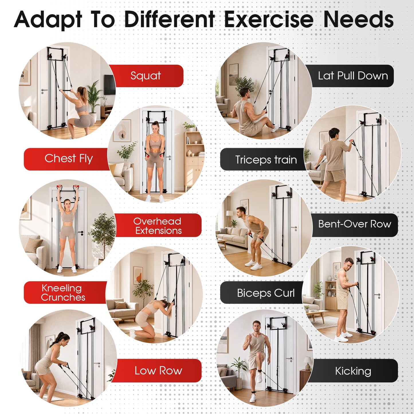 Advwin Portable Door Band Resistance Workout Equipment