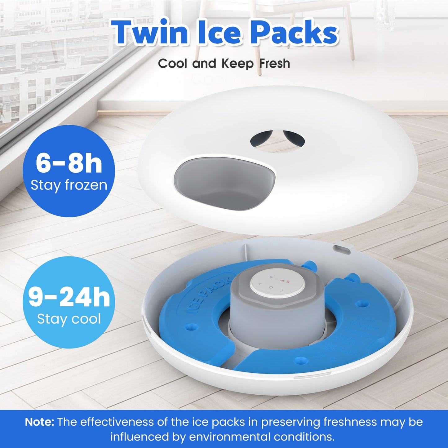 Advwin Smart Pet Feeder Automatic with APP Control
