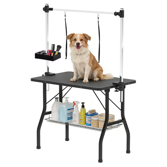Advwin Dog Cat Pet Grooming Table 2 Loops