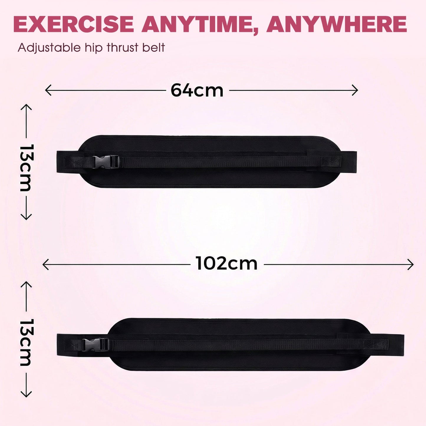 Advwin Hip Thrust Belt Adjustable Glute Strap