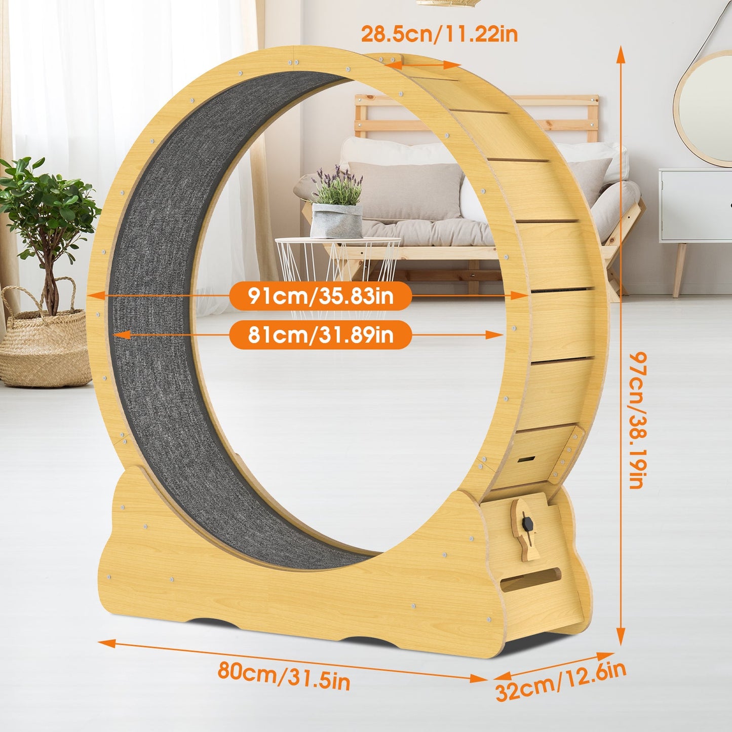 Advwin Cat Exercise Wheel  Running Wheel