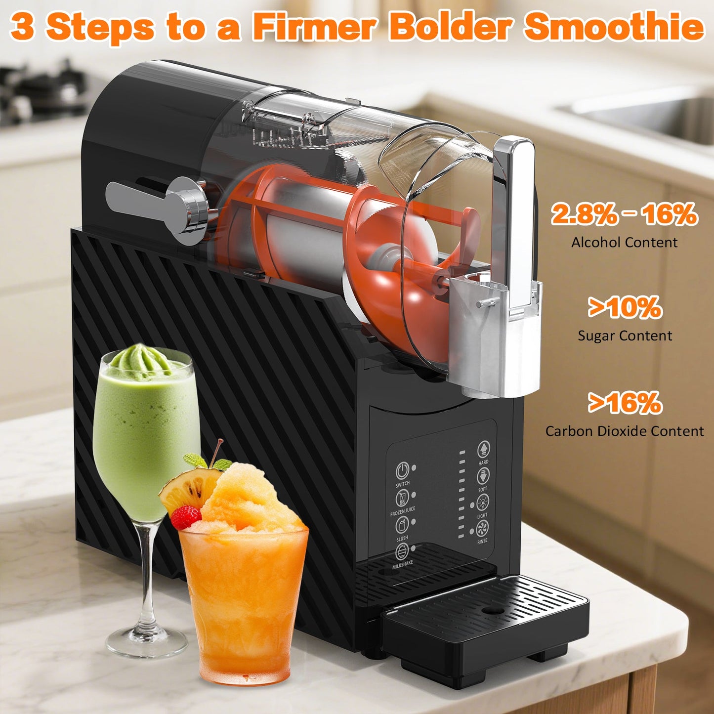 Advwin Slushie Machine 2.5l Ice Shaver Machine