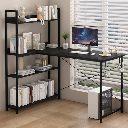 Advwin 110cm L Shaped Computer Desk