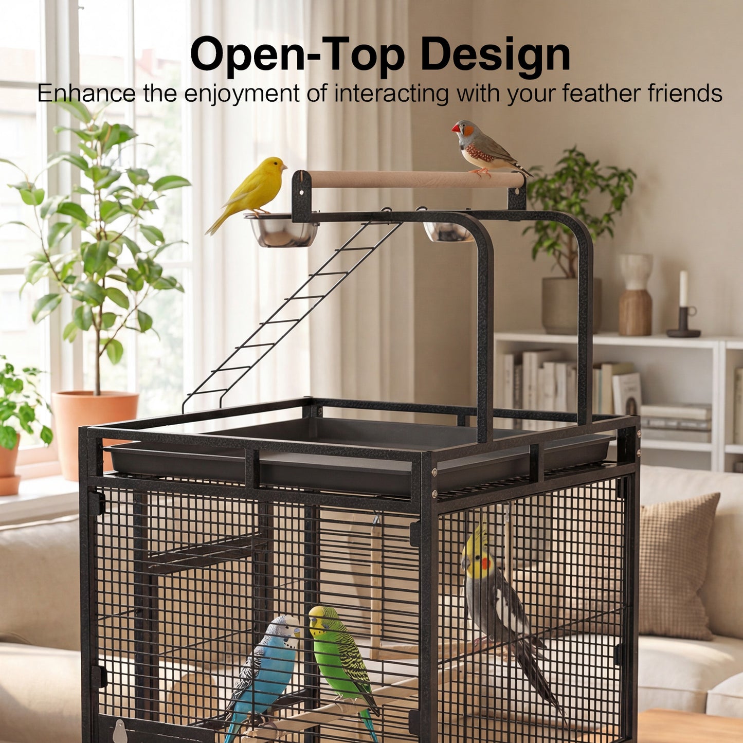 Advwin Bird Cage 153CM 2 Perches Aviary