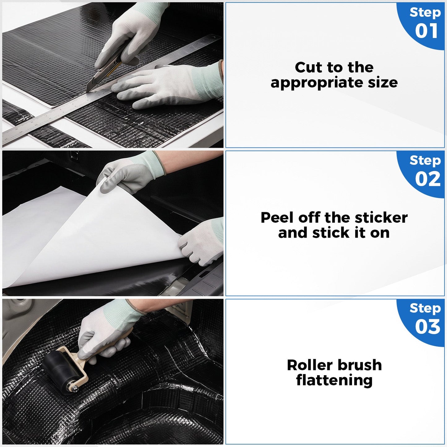 Advwin 80mil Car Sound Deadening Mat Roll 36sqft