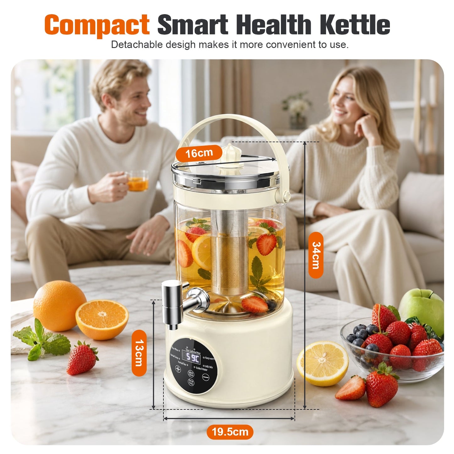 Advwin 3L Electric Kettle Hot Water Dispenser