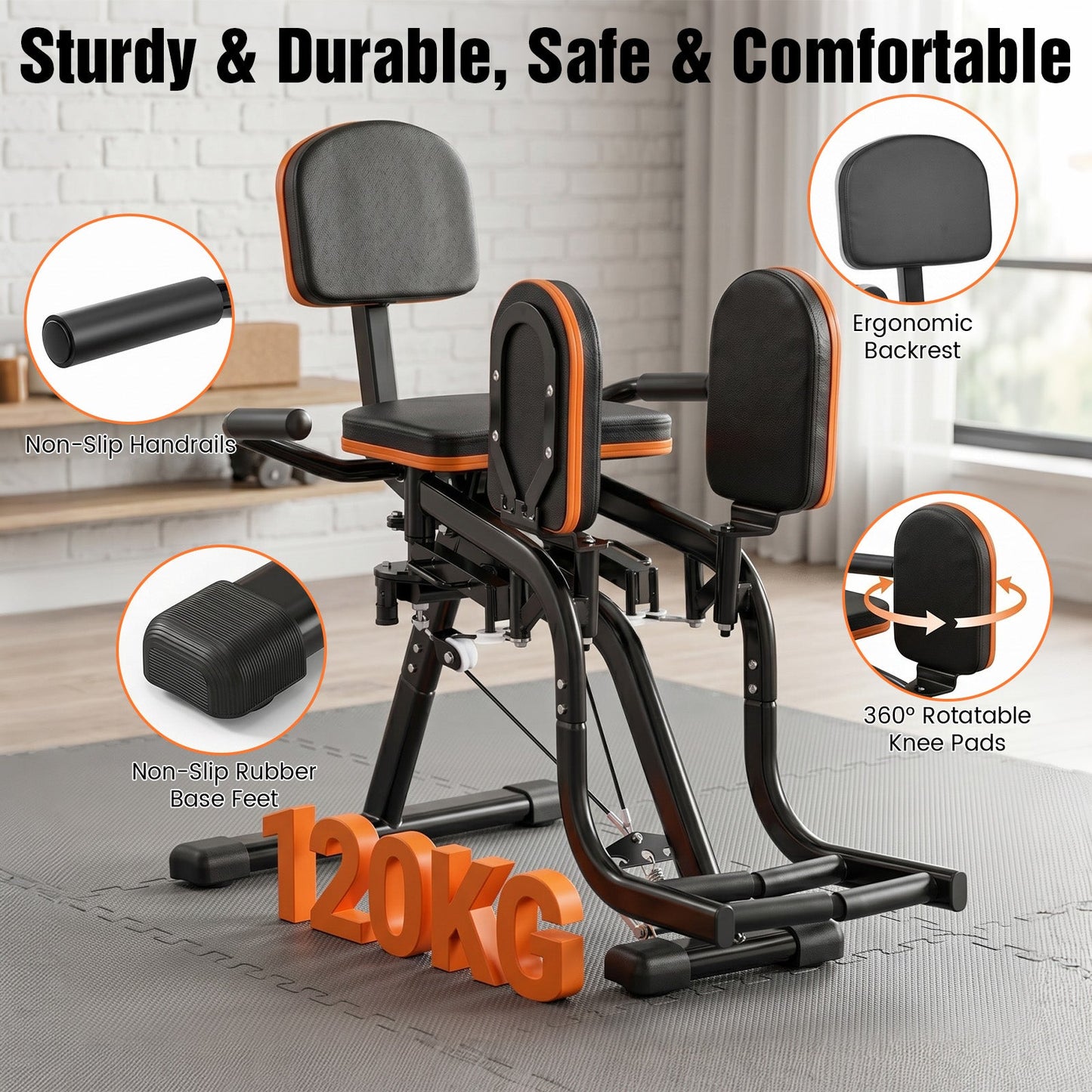 Advwin Hip Abductor Machine for Home Gym