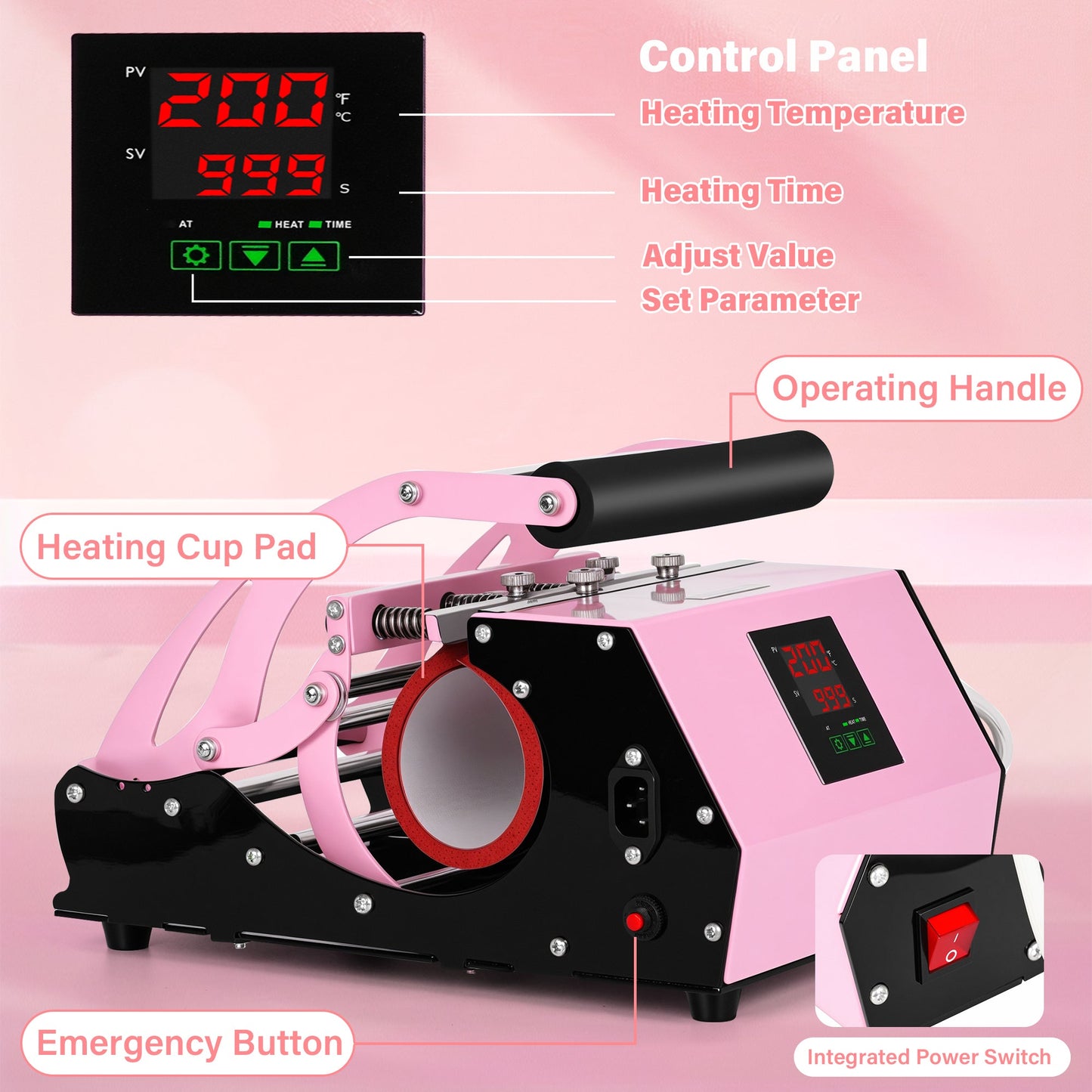 Advwin Tumbler Heat Press Machine