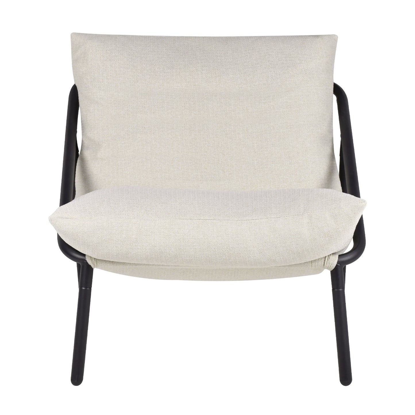 Advwin Chenille Accent Chair with Metal Frame