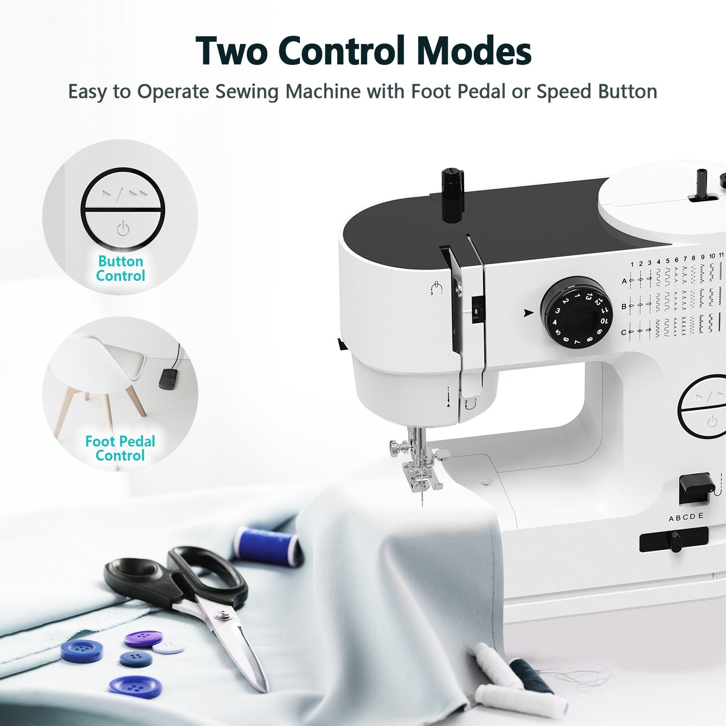 Advwin Mini Portable Sewing Machine for Beginners