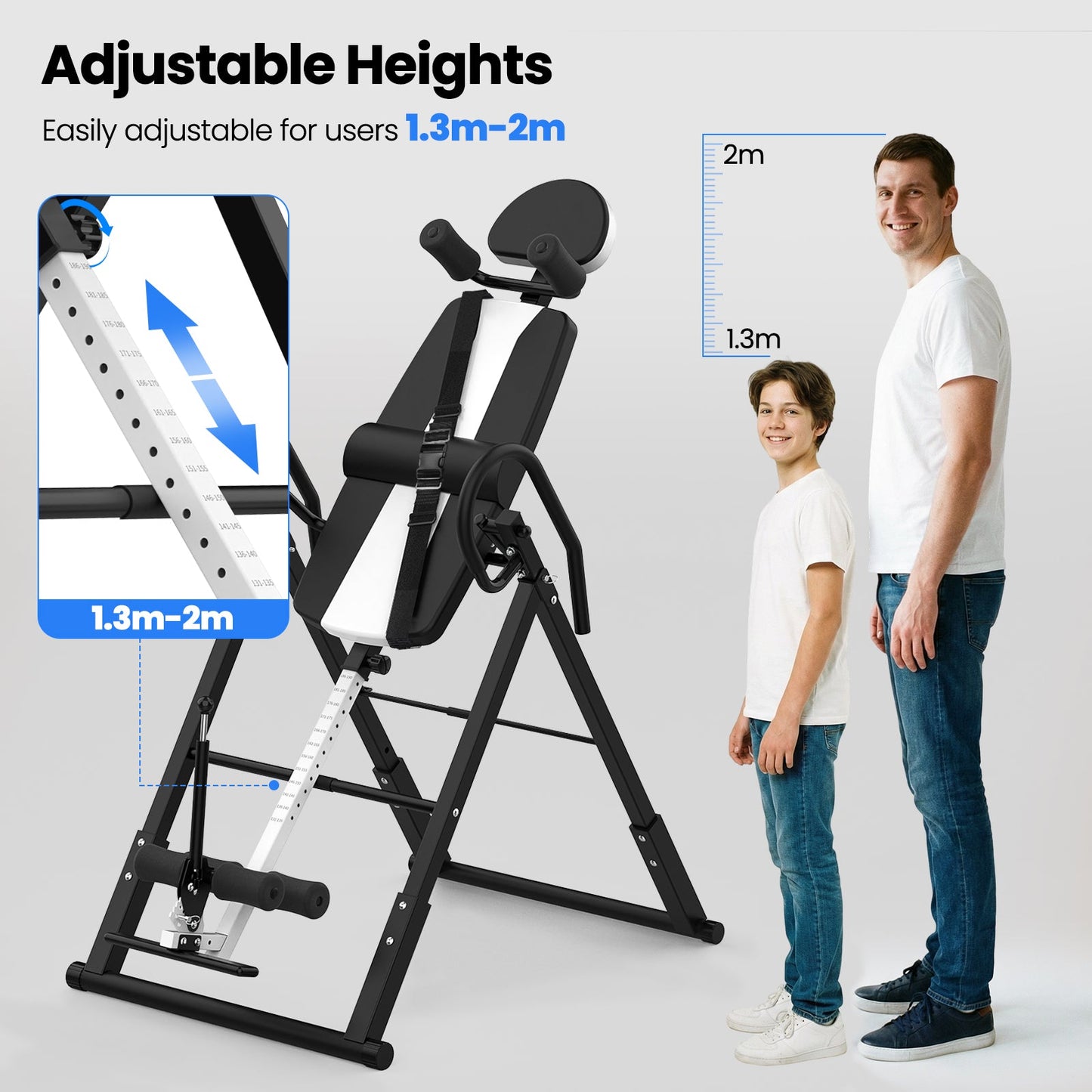 Advwin Adjustable Inversion Table Back Stretcher
