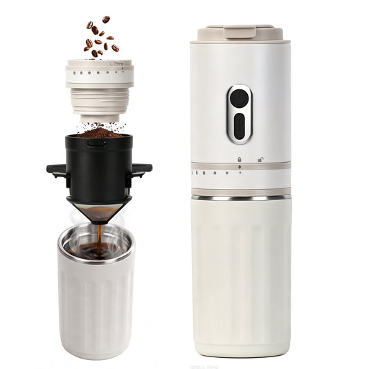Advwin Portable Coffee Grinder & Drip Coffee Maker