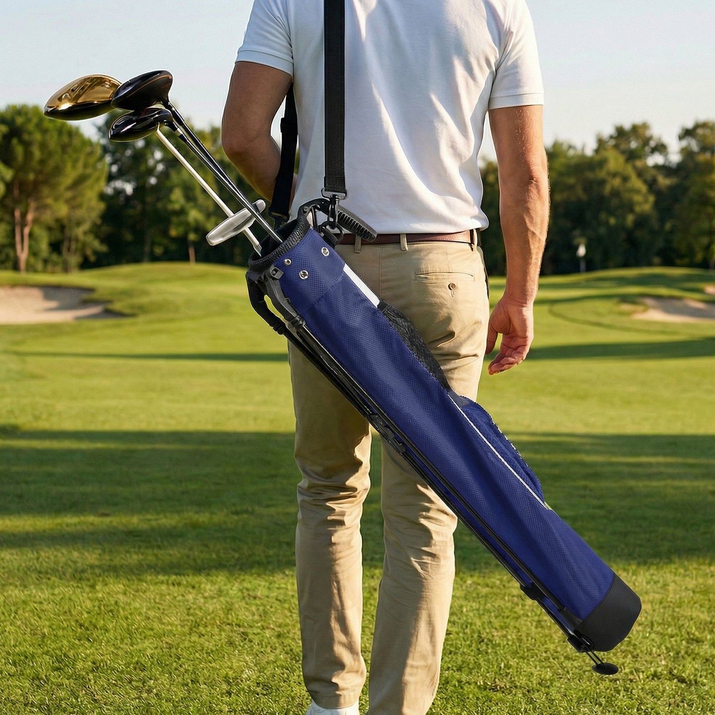 Ultra-Lightweight Golf Stand Bag with Carbon