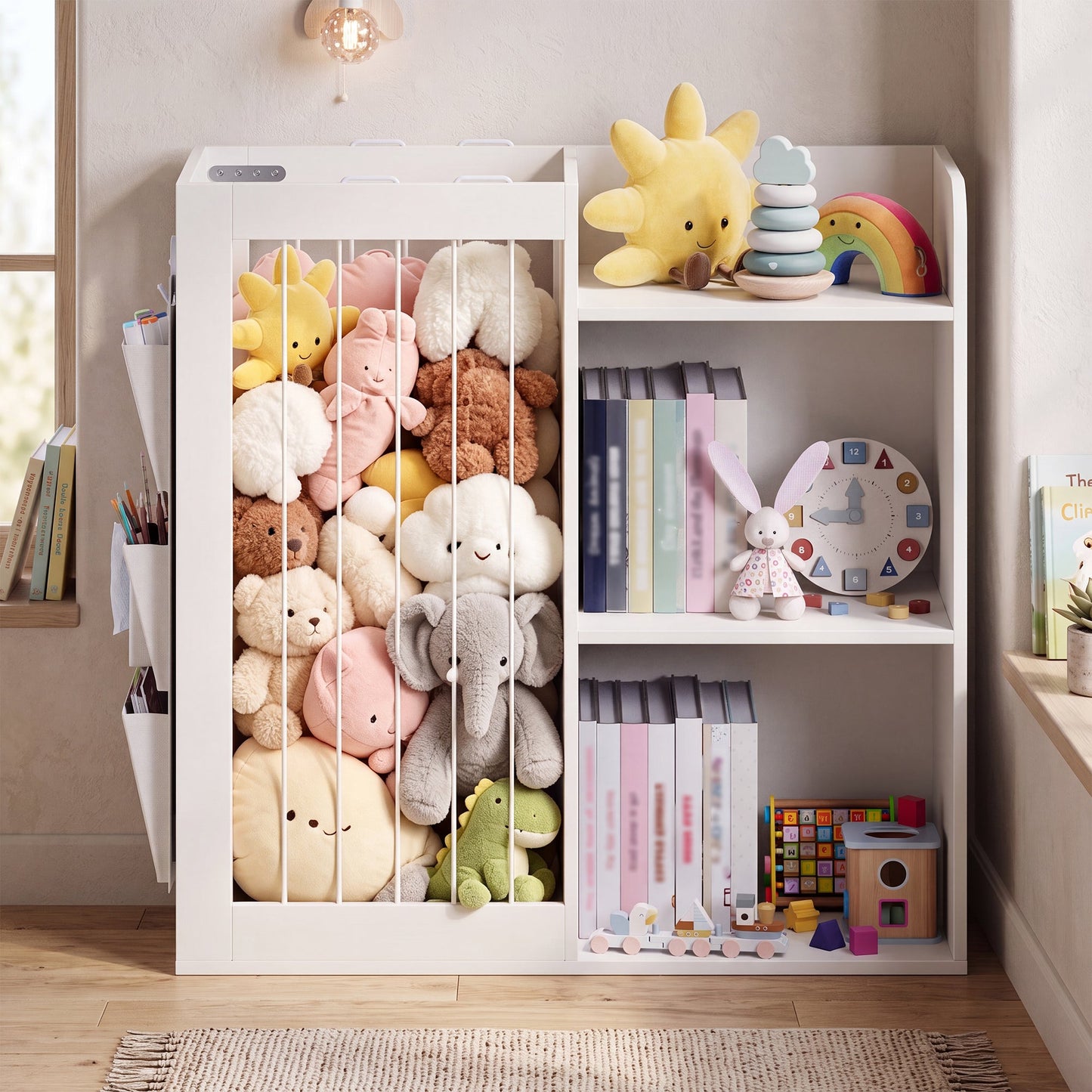 Advwin 3-Tier Kids Bookshelf & Toy Storage Organiser