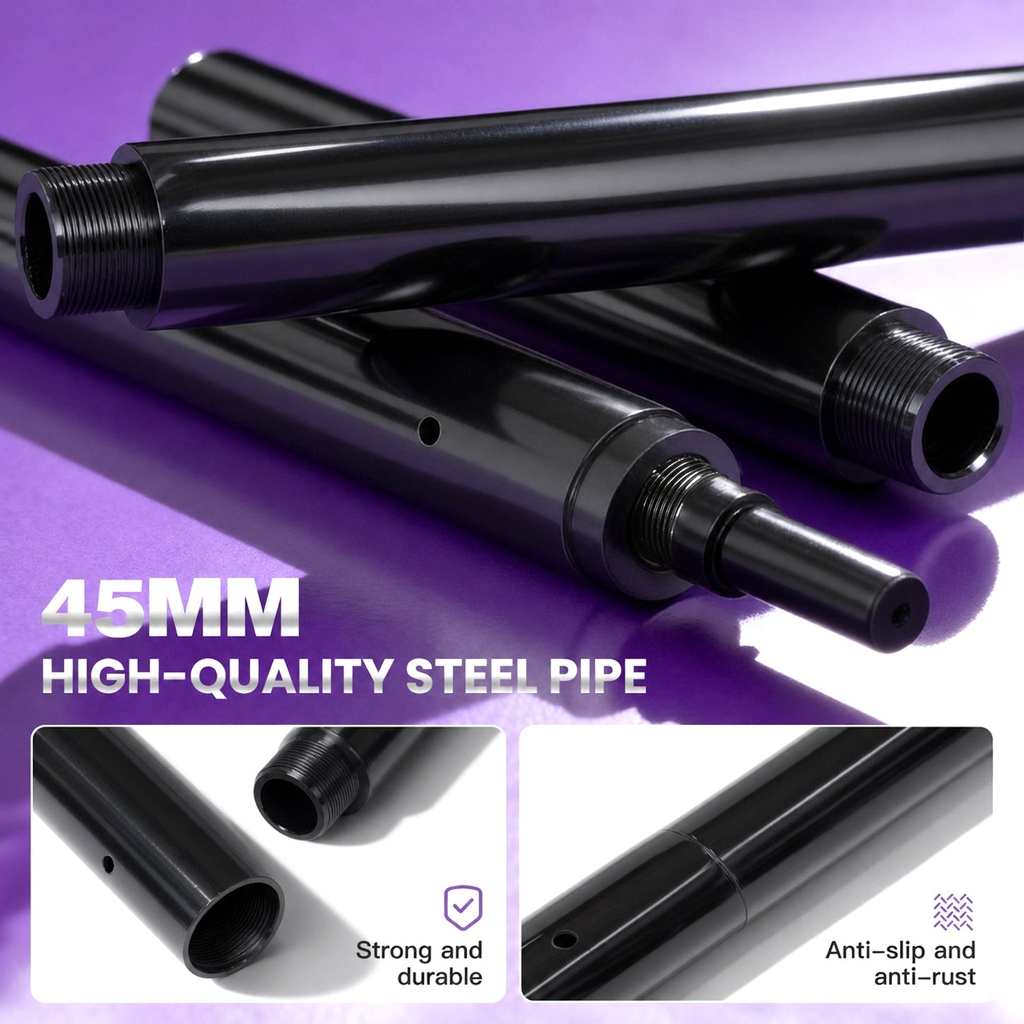 Advwin Dance Pole for Home Height Adjustable