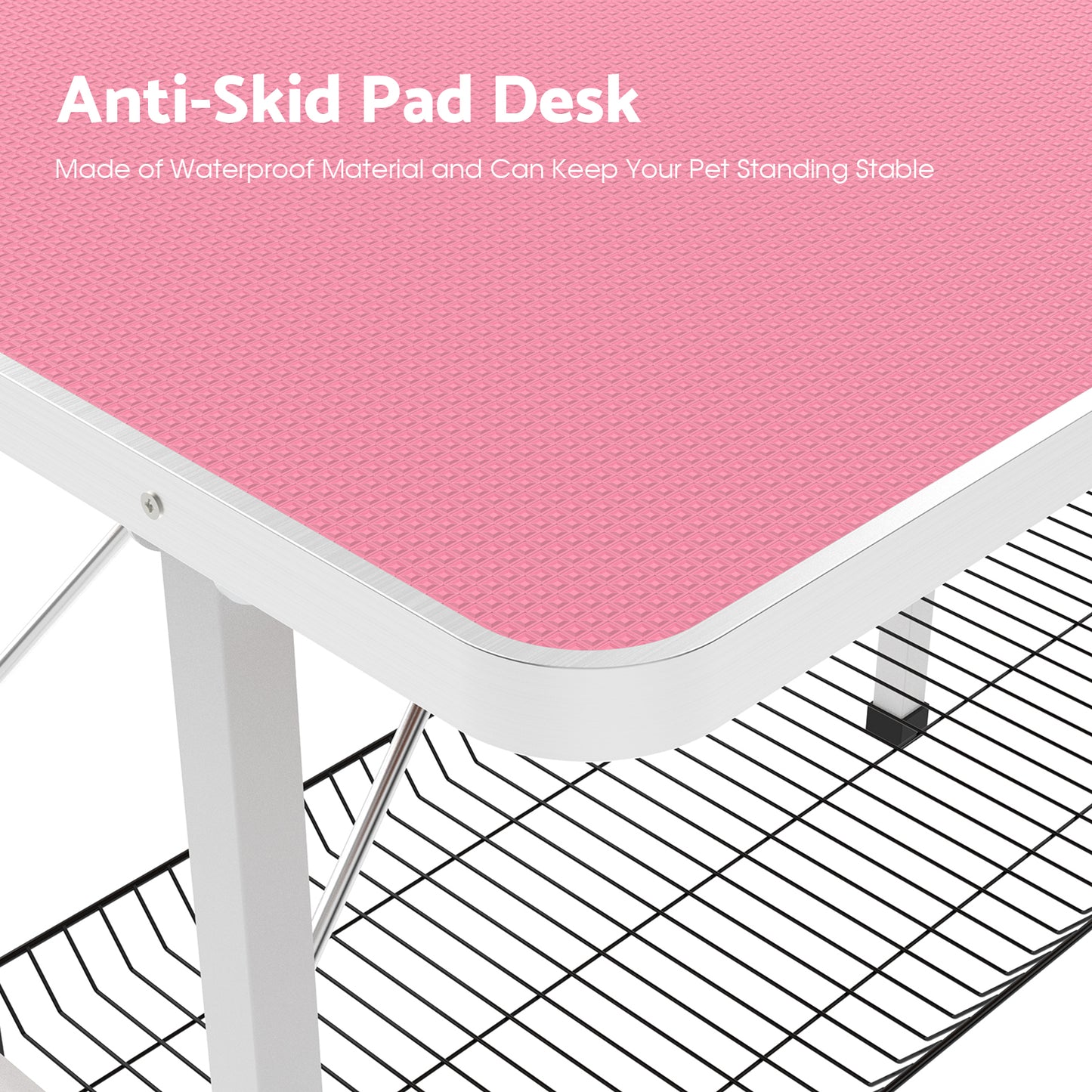 Advwin Pet Bath Grooming Table Pink