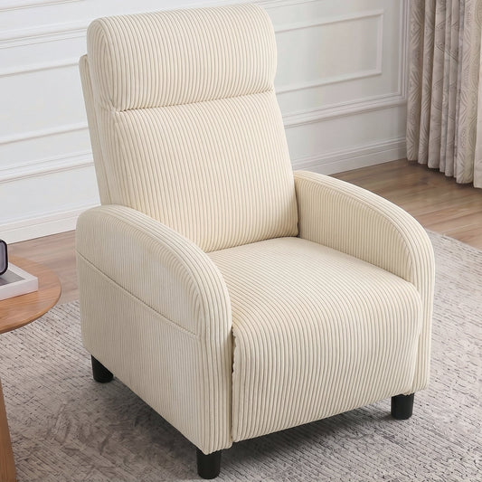 Advwin Recliner Chair with Adjustable Backrest & Footrest