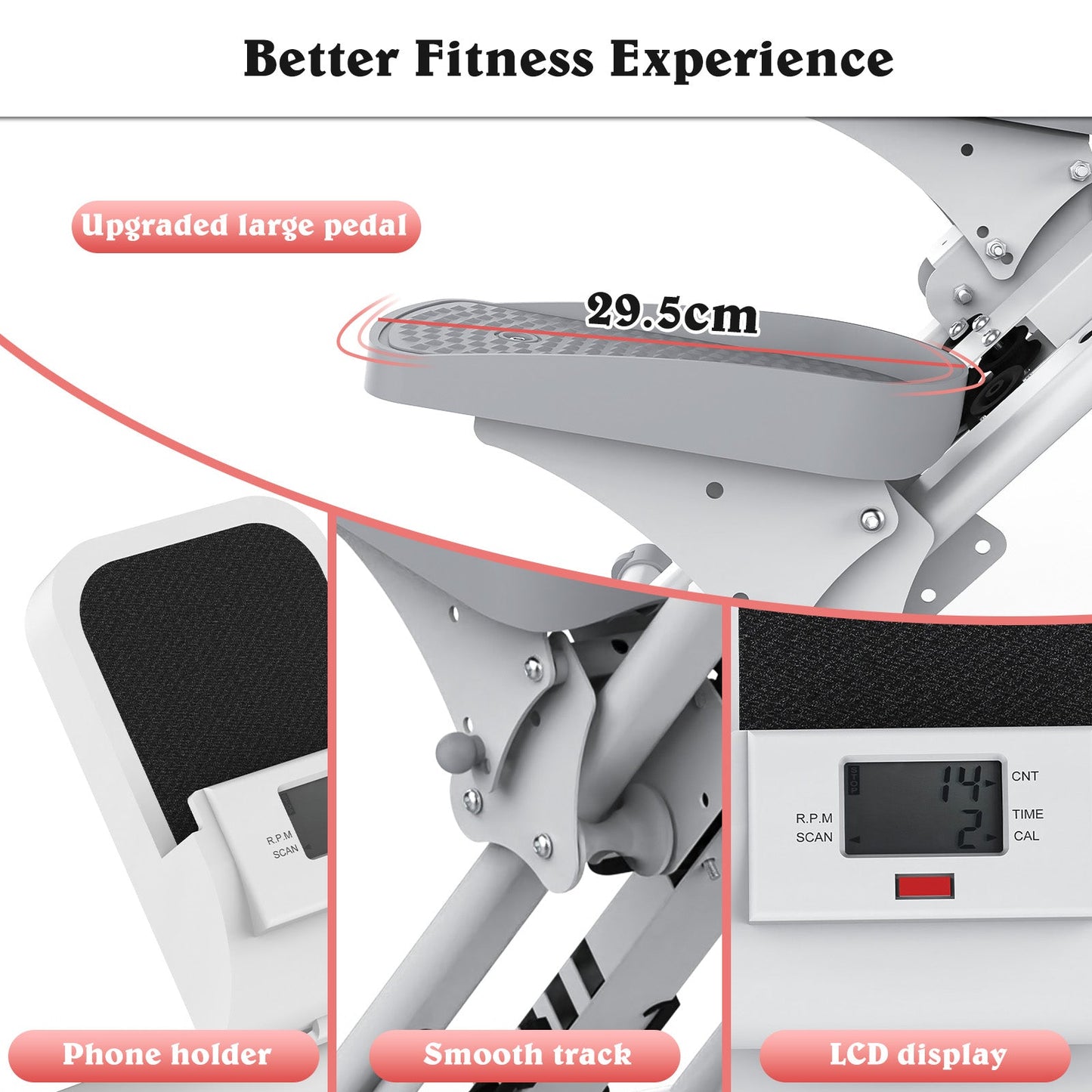 Advwin Multi-Function Adjustable Stair Stepper