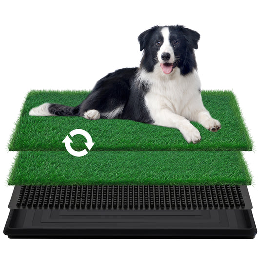 Advwin Dog Grass Pad with Tray