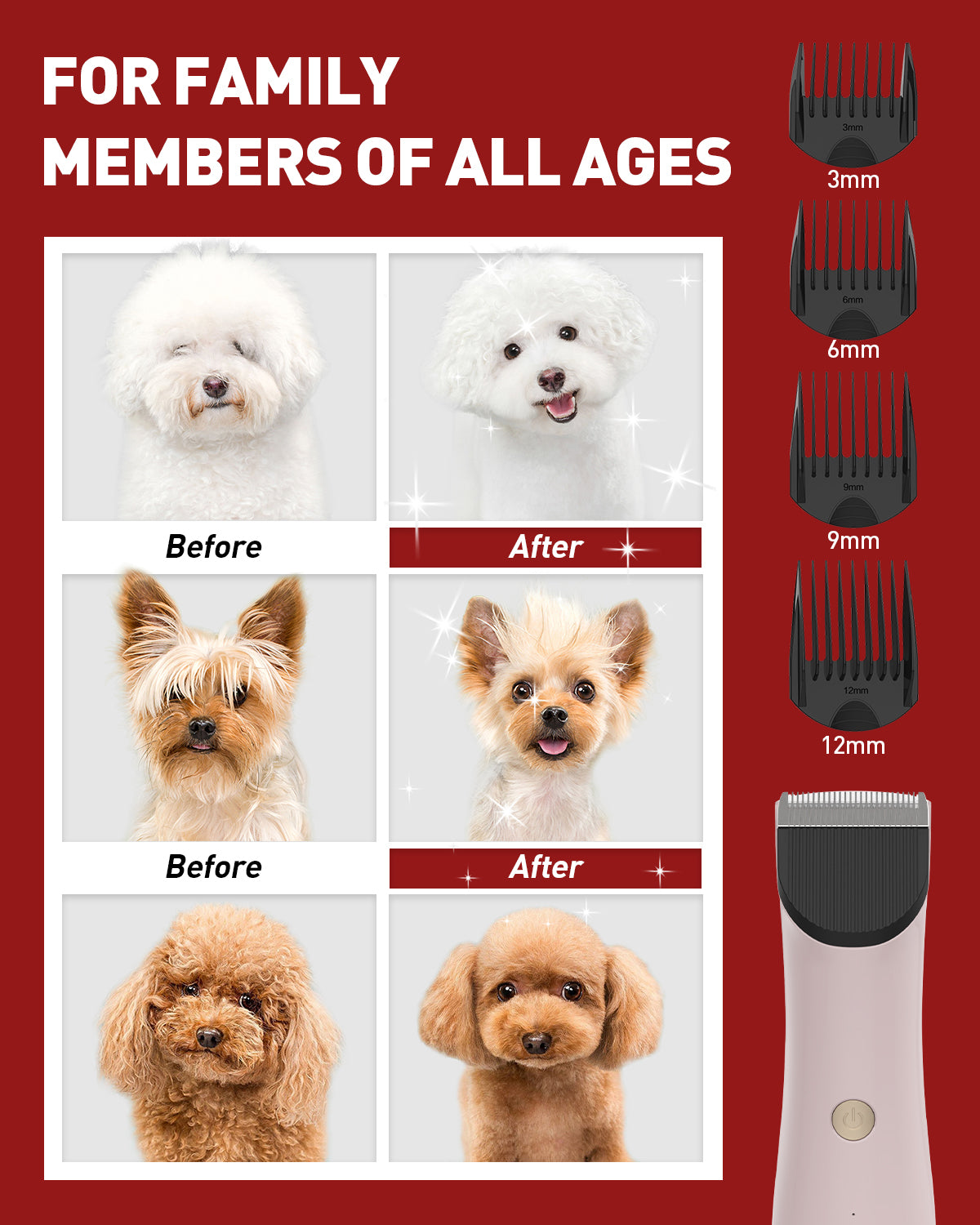 Advwin 5in1 Pet Grooming Kit & Vacuum Cleaner