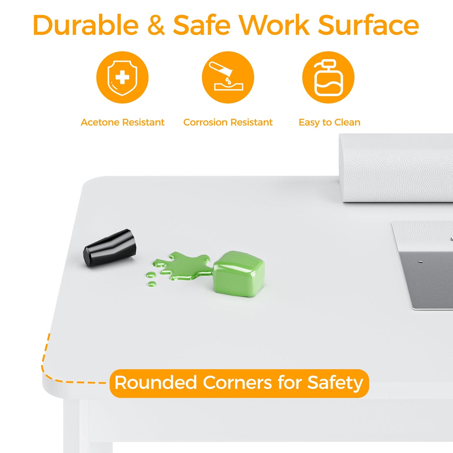 Advwin Manicure Table with Dust Collector Rotating Reversible