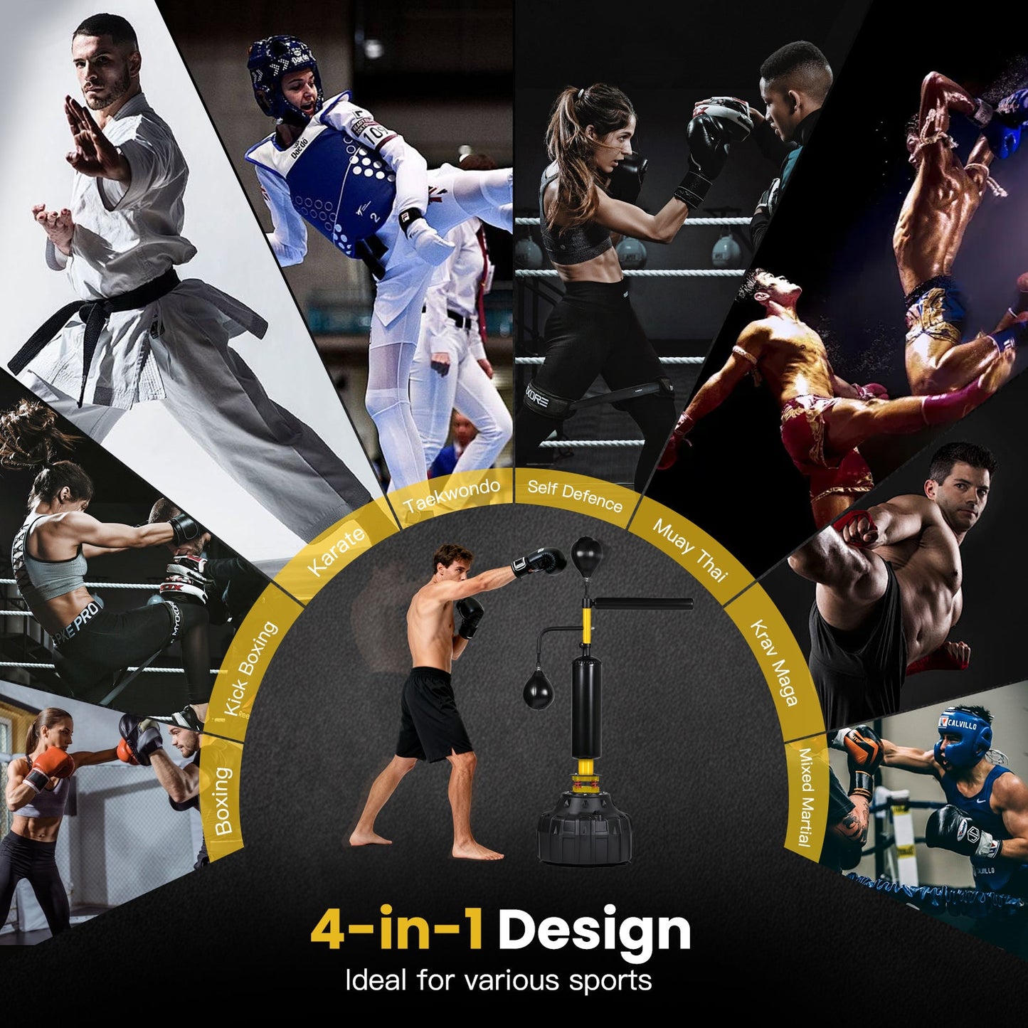 Advwin Smart Boxing Speed Trainer with Needle