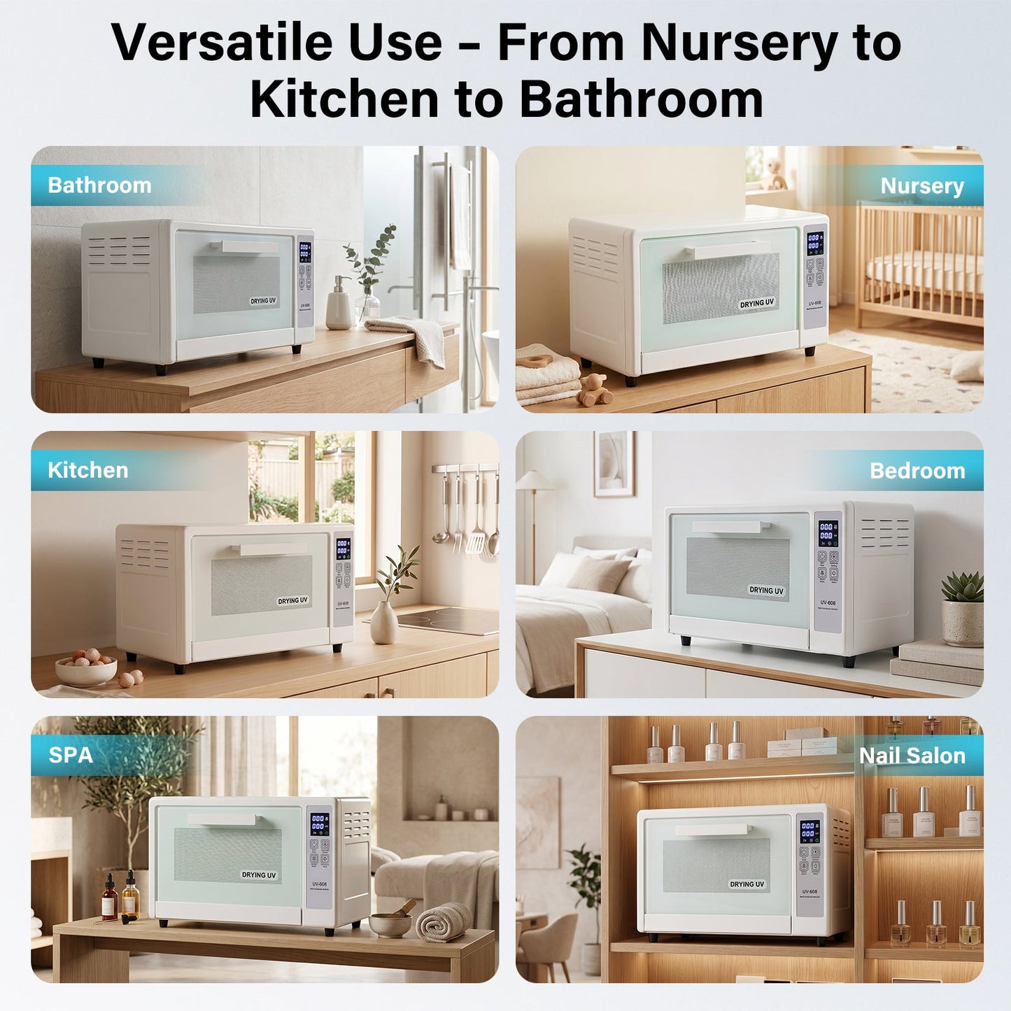 Advwin 24L Hot Towel Warmer with UV Sanitizer & Dryer