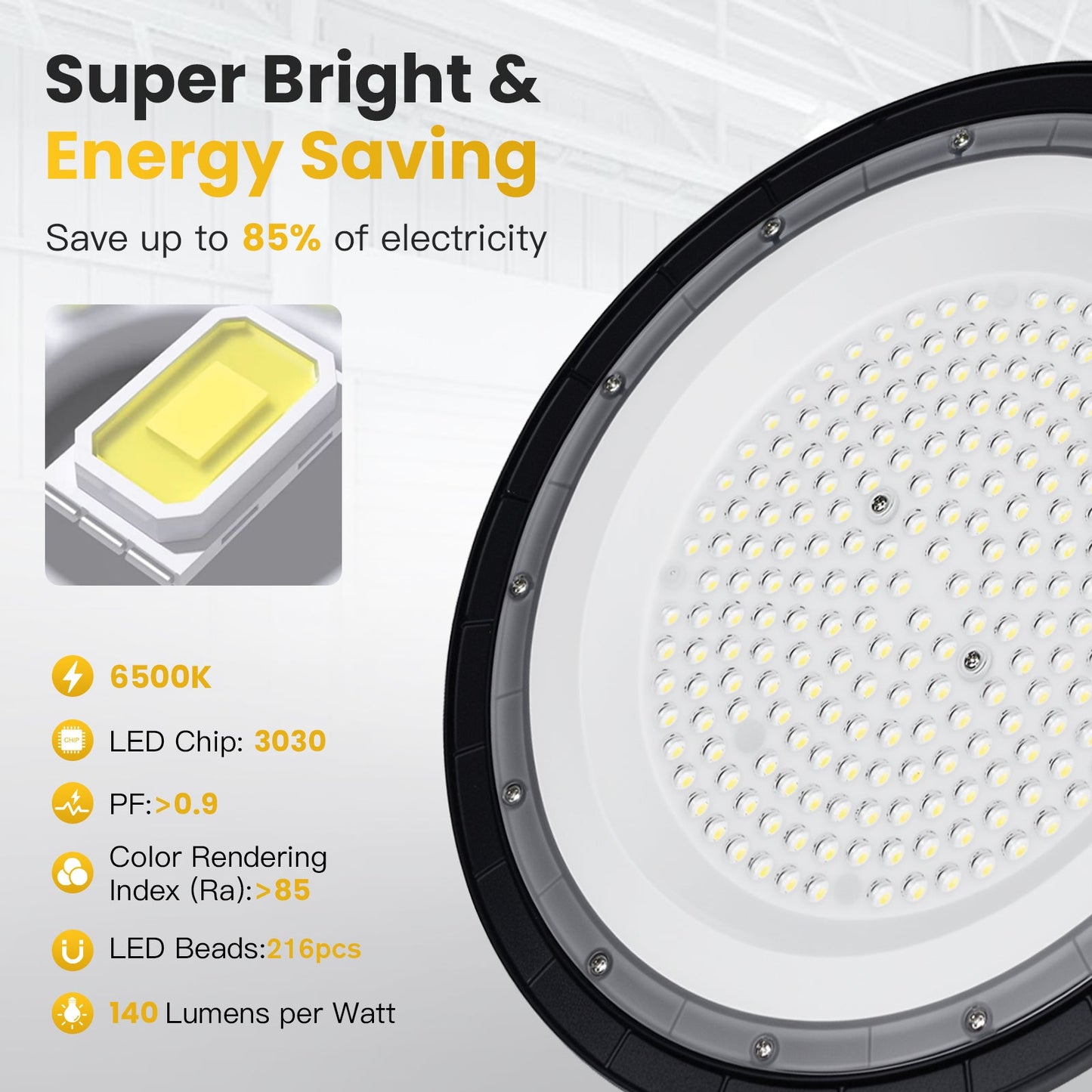 Advwin High Bay Light 10 Packs