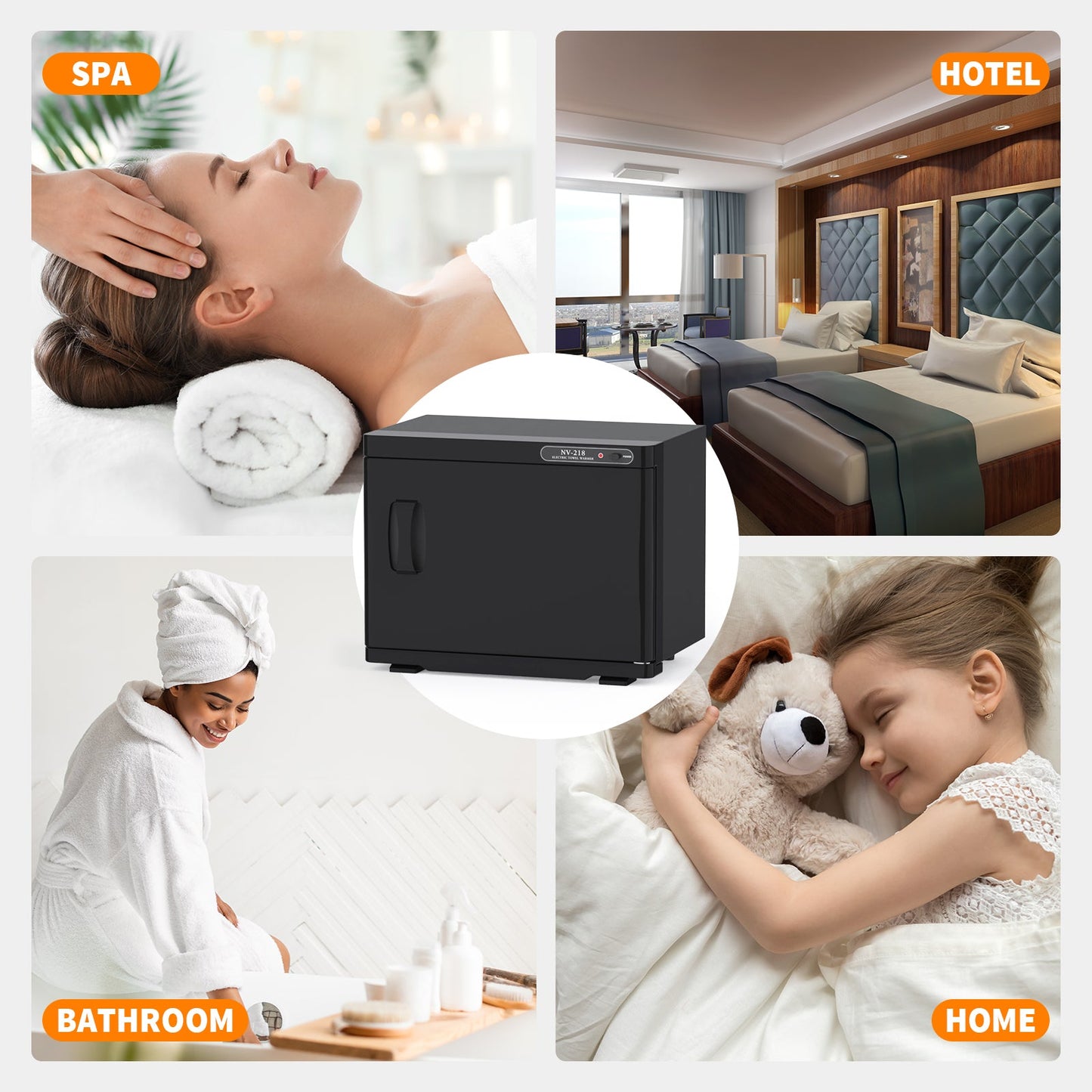 Advwin 23L UV Electric Towel Steriliser Cabinet