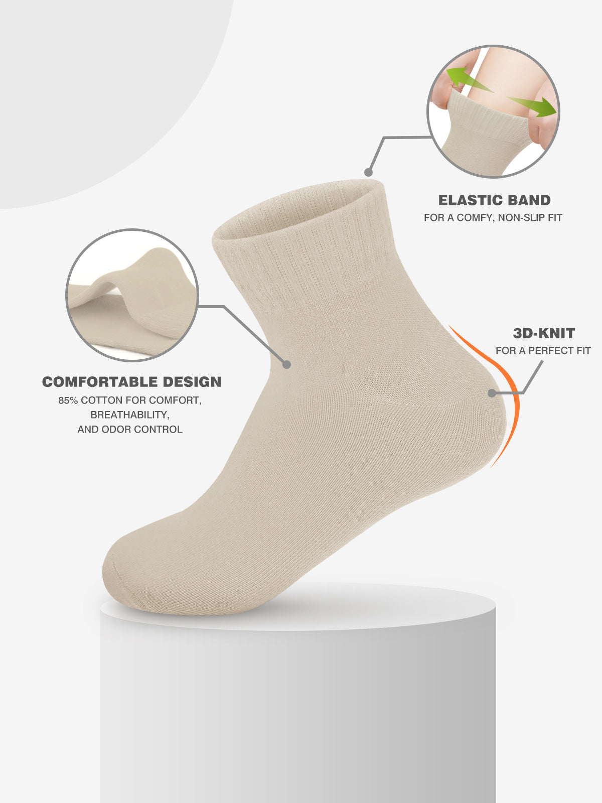 Advwin Casual Ankle Socks for Men and Women