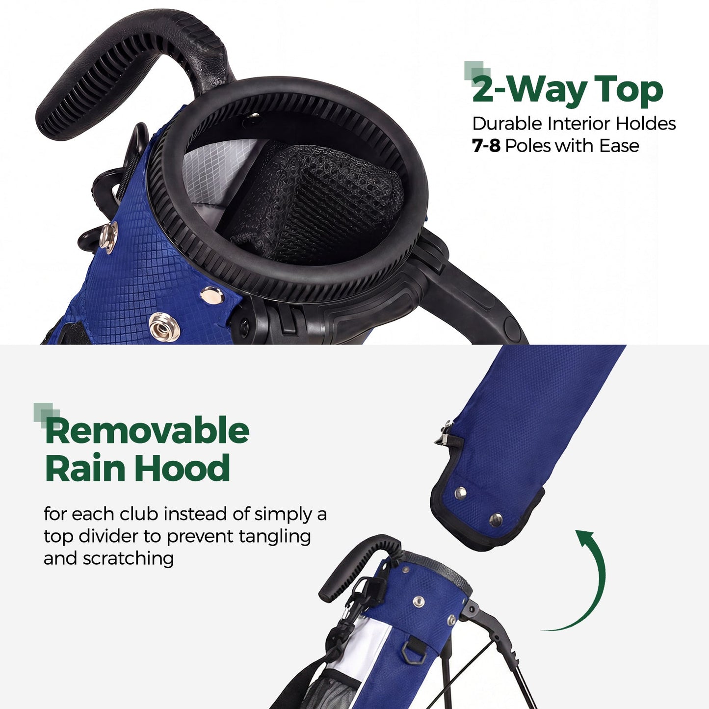 Ultra-Lightweight Golf Stand Bag with Carbon