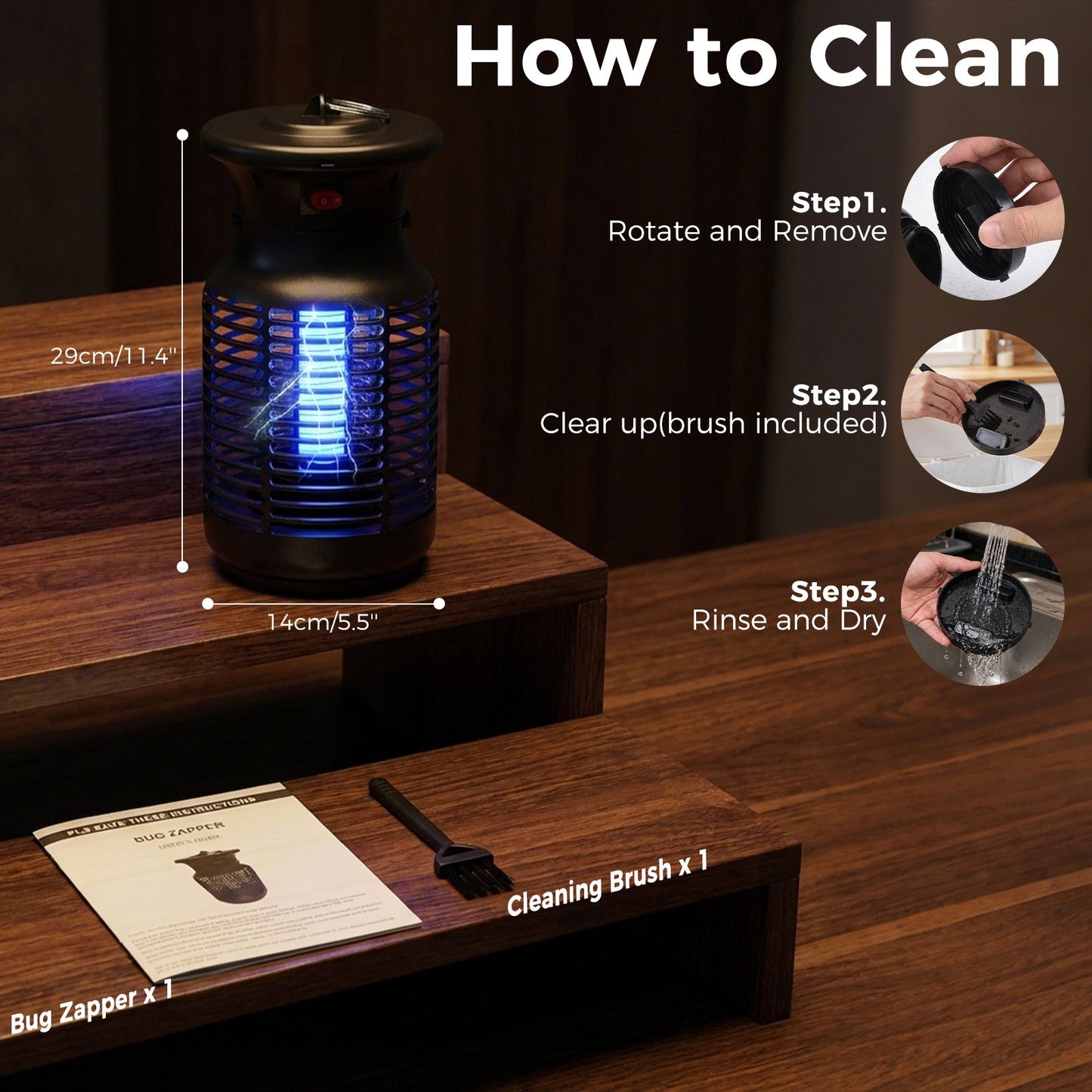 Advwin Rechargeable Mosquito Killer Lamp